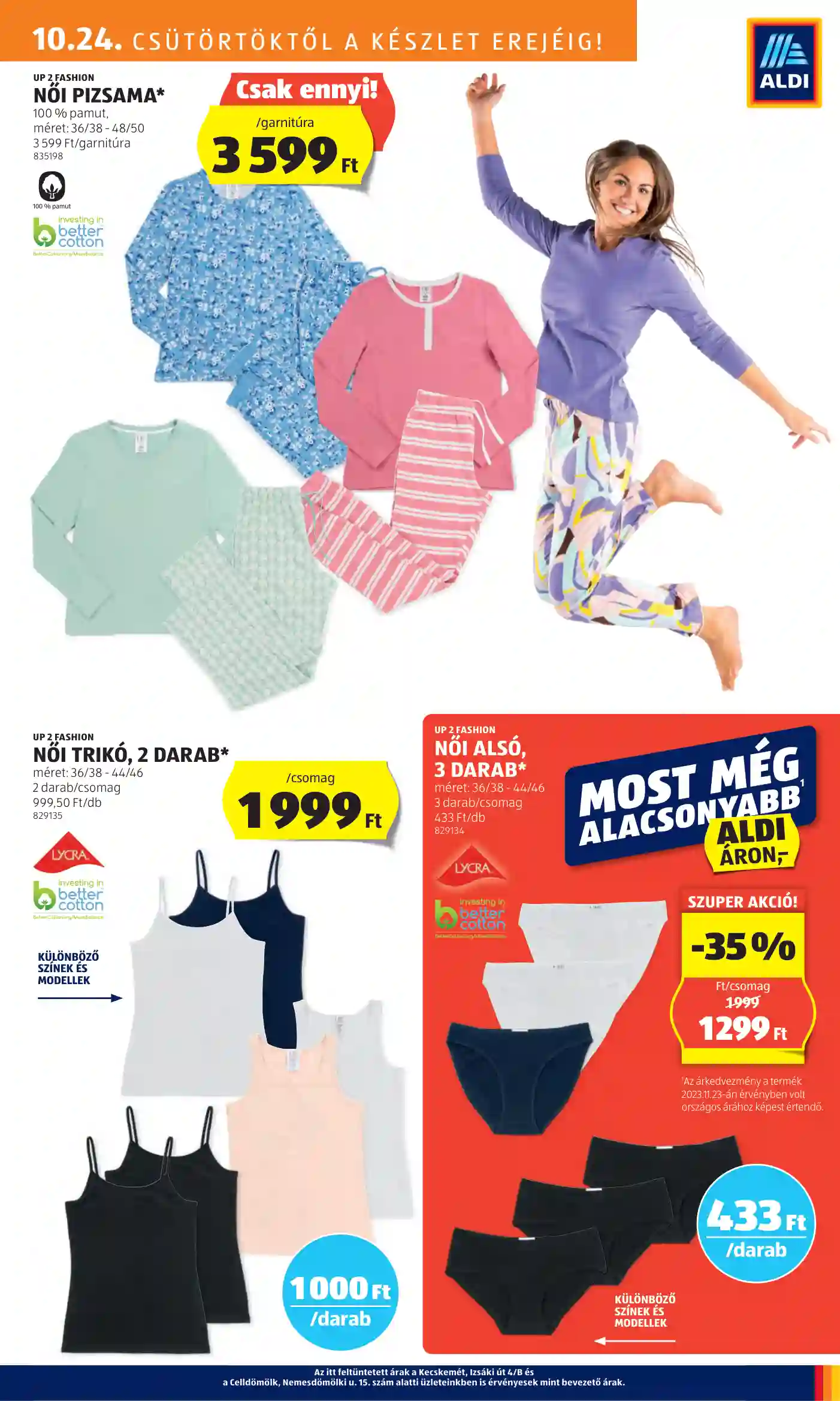 Aldi akciós újság 43. hét (25 oldal)
