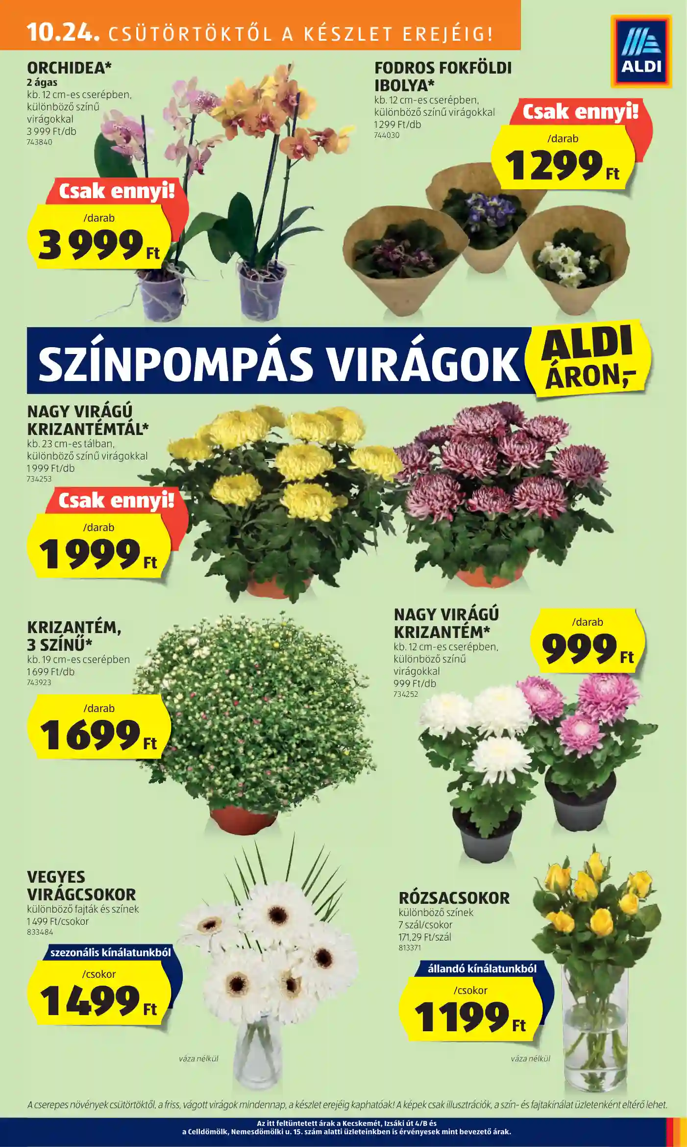Aldi akciós újság 43. hét (27 oldal)