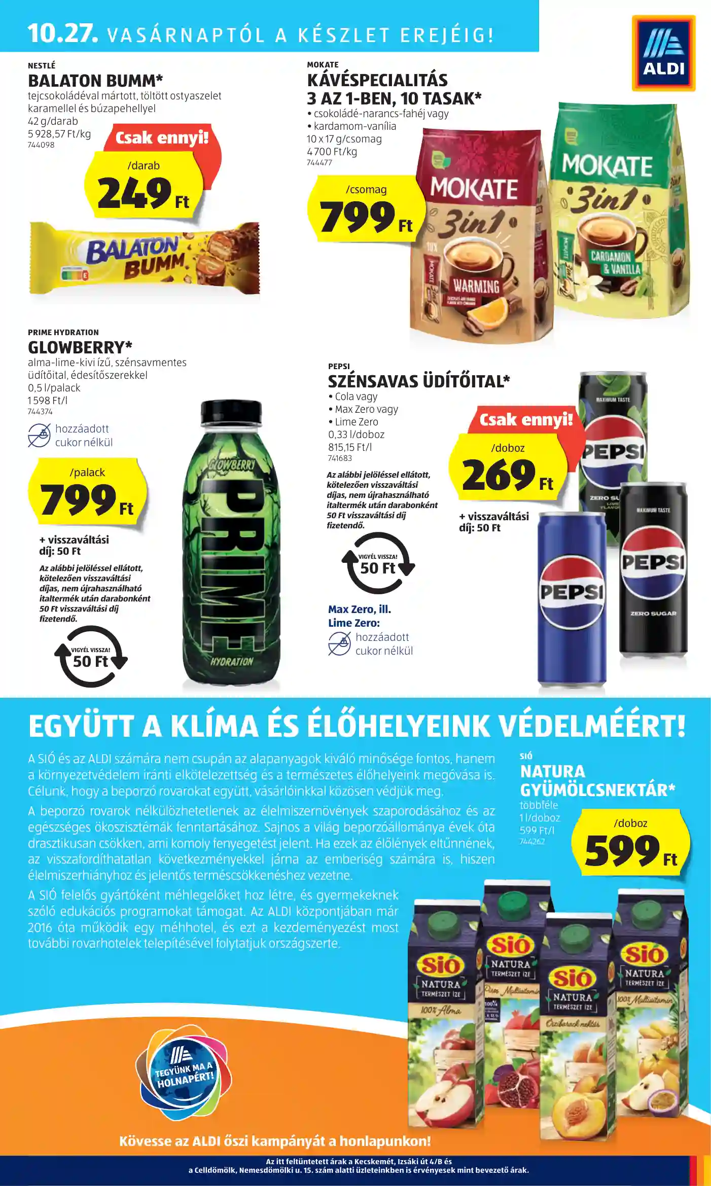 Aldi akciós újság 43. hét (36 oldal)