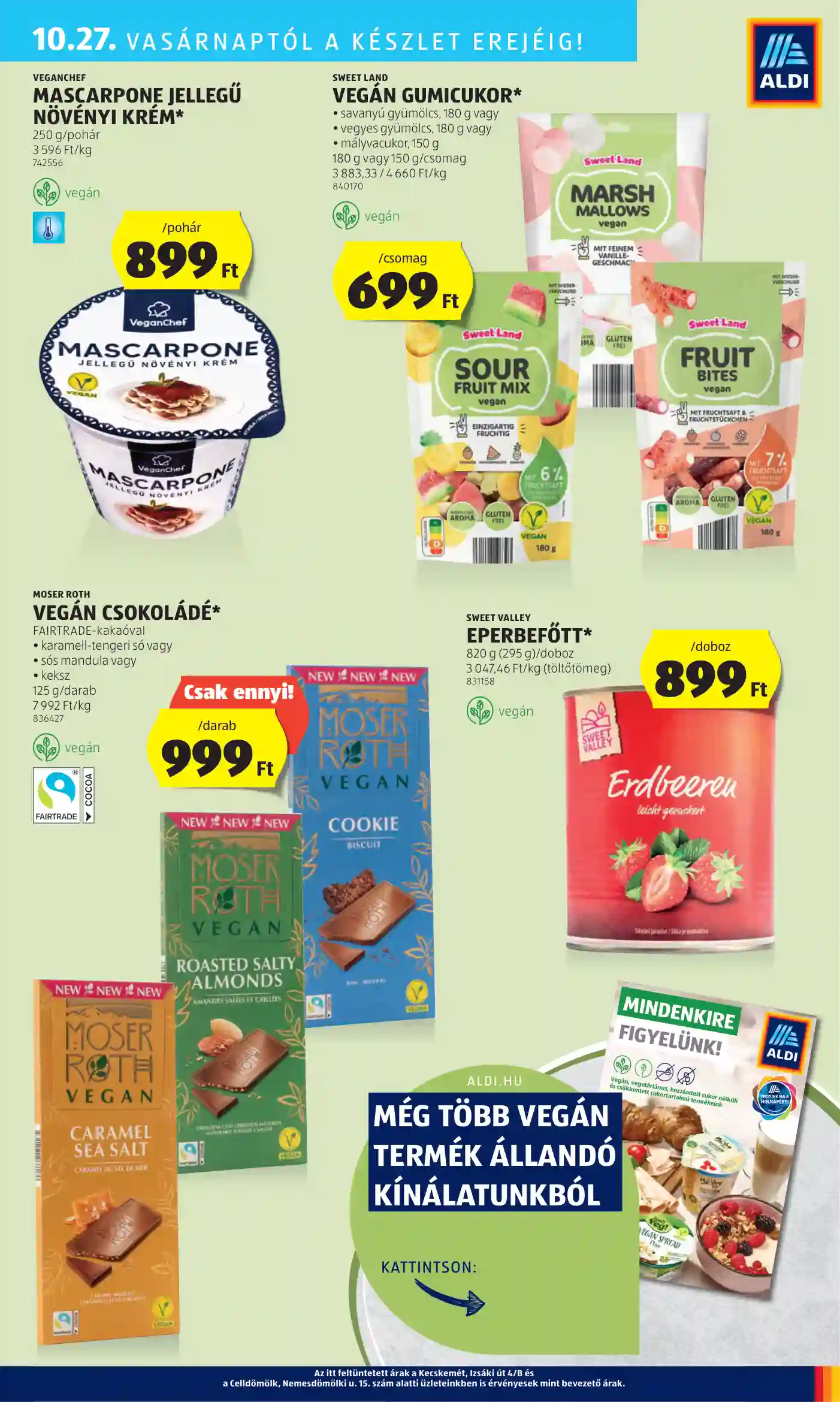 Aldi akciós újság 43. hét (40 oldal)