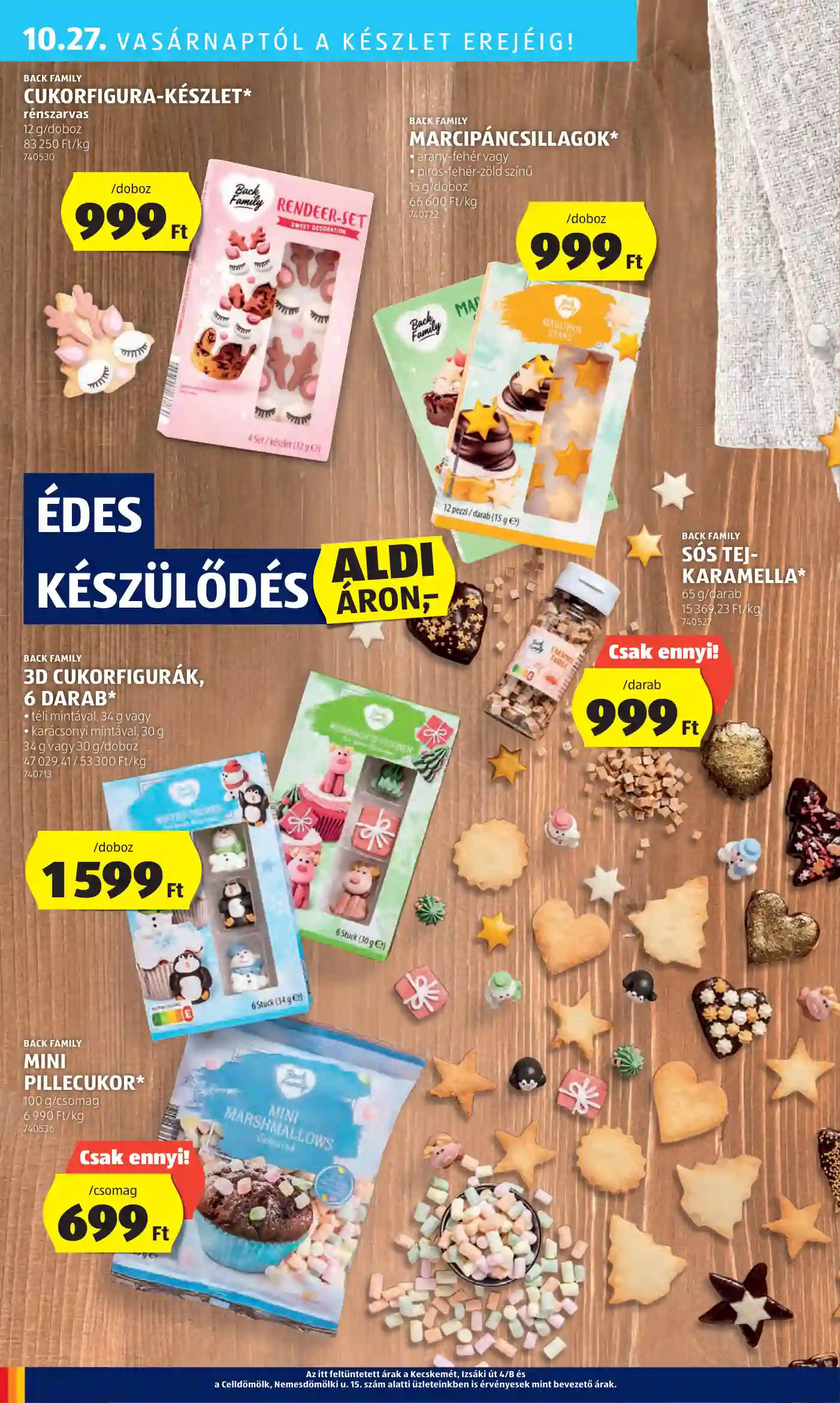 Aldi akciós újság 43. hét (41 oldal)