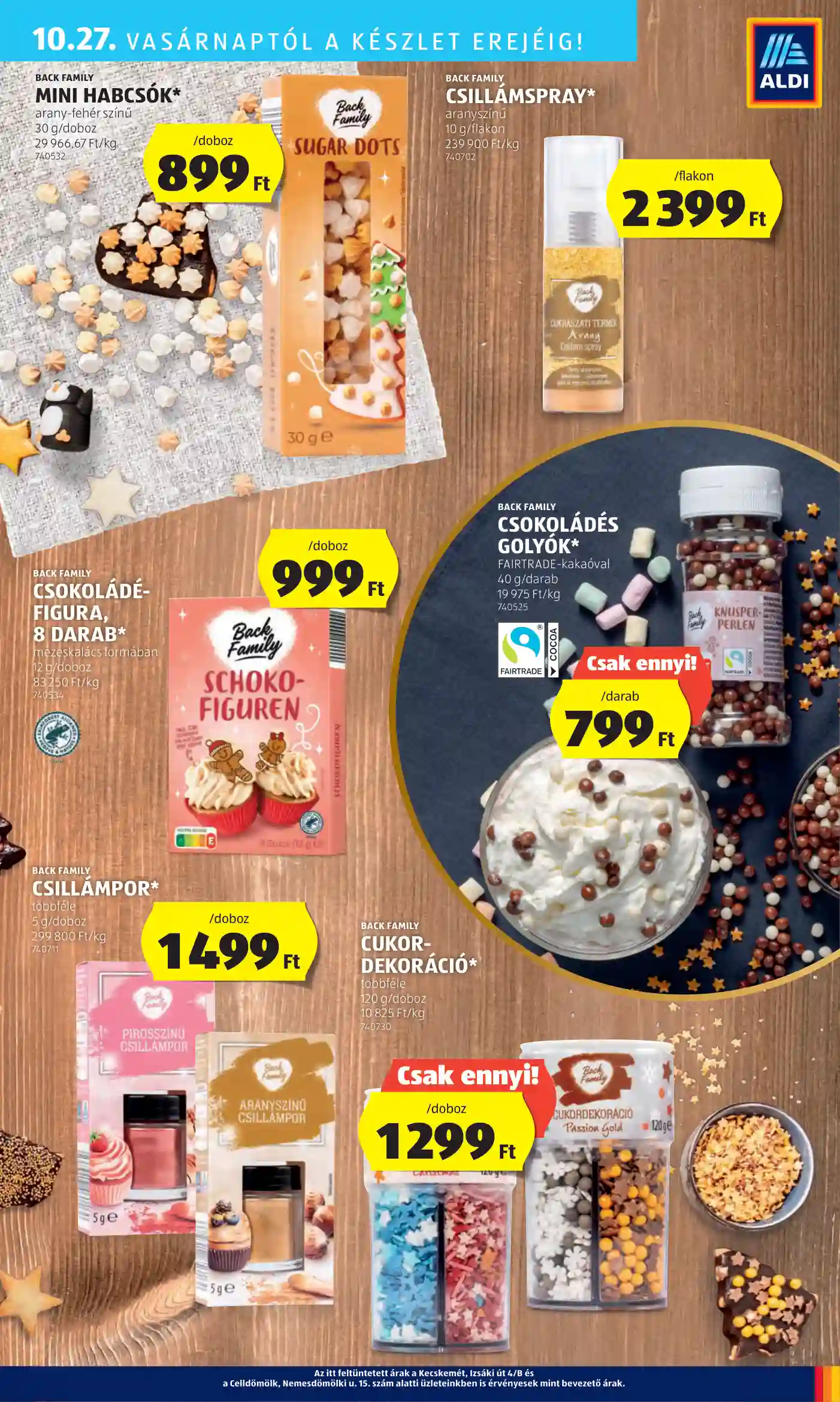 Aldi akciós újság 43. hét (42 oldal)