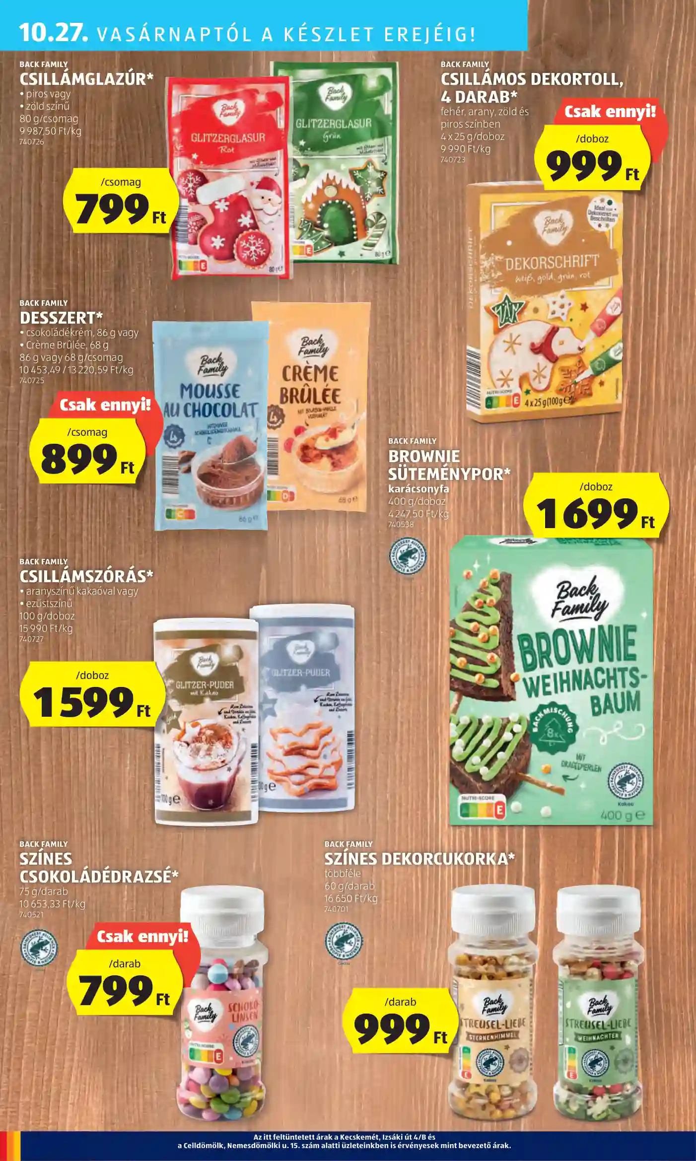 Aldi akciós újság 43. hét (43 oldal)