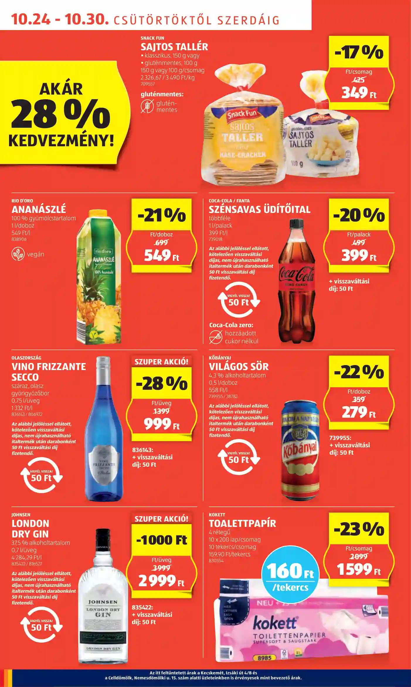 Aldi akciós újság 43. hét (46 oldal)