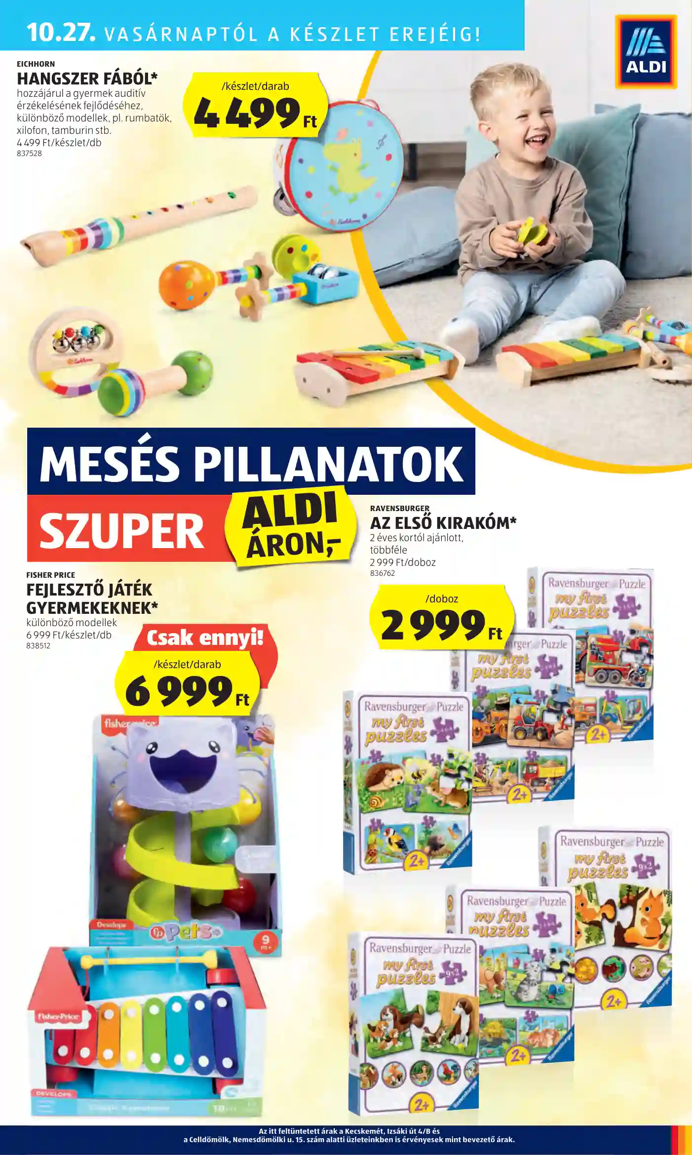 Aldi akciós újság 43. hét (47 oldal)