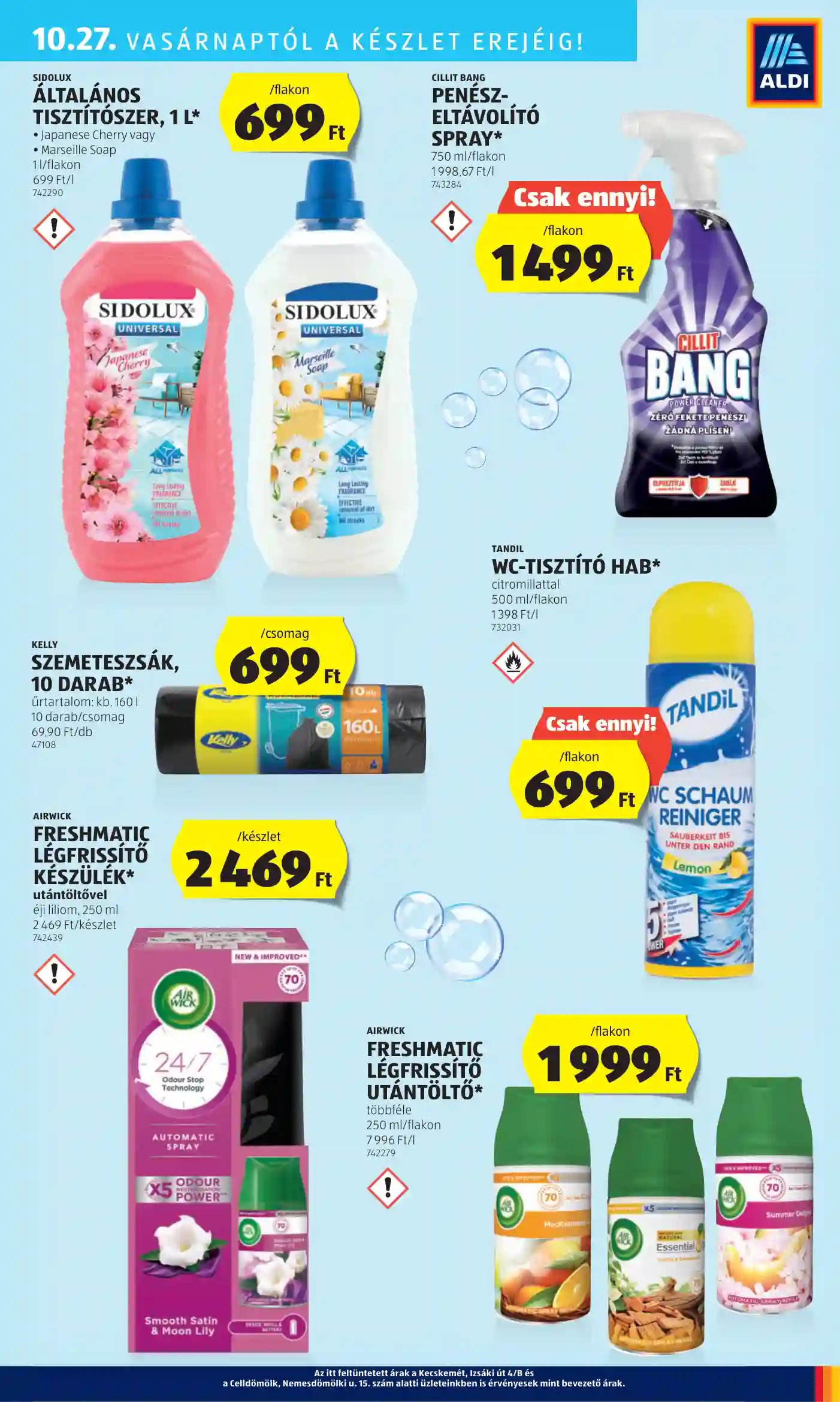 Aldi akciós újság 43. hét (53 oldal)