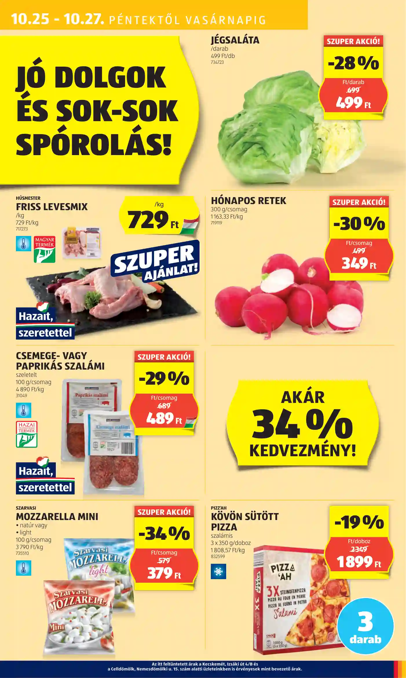 Aldi akciós újság 43. hét (55 oldal)