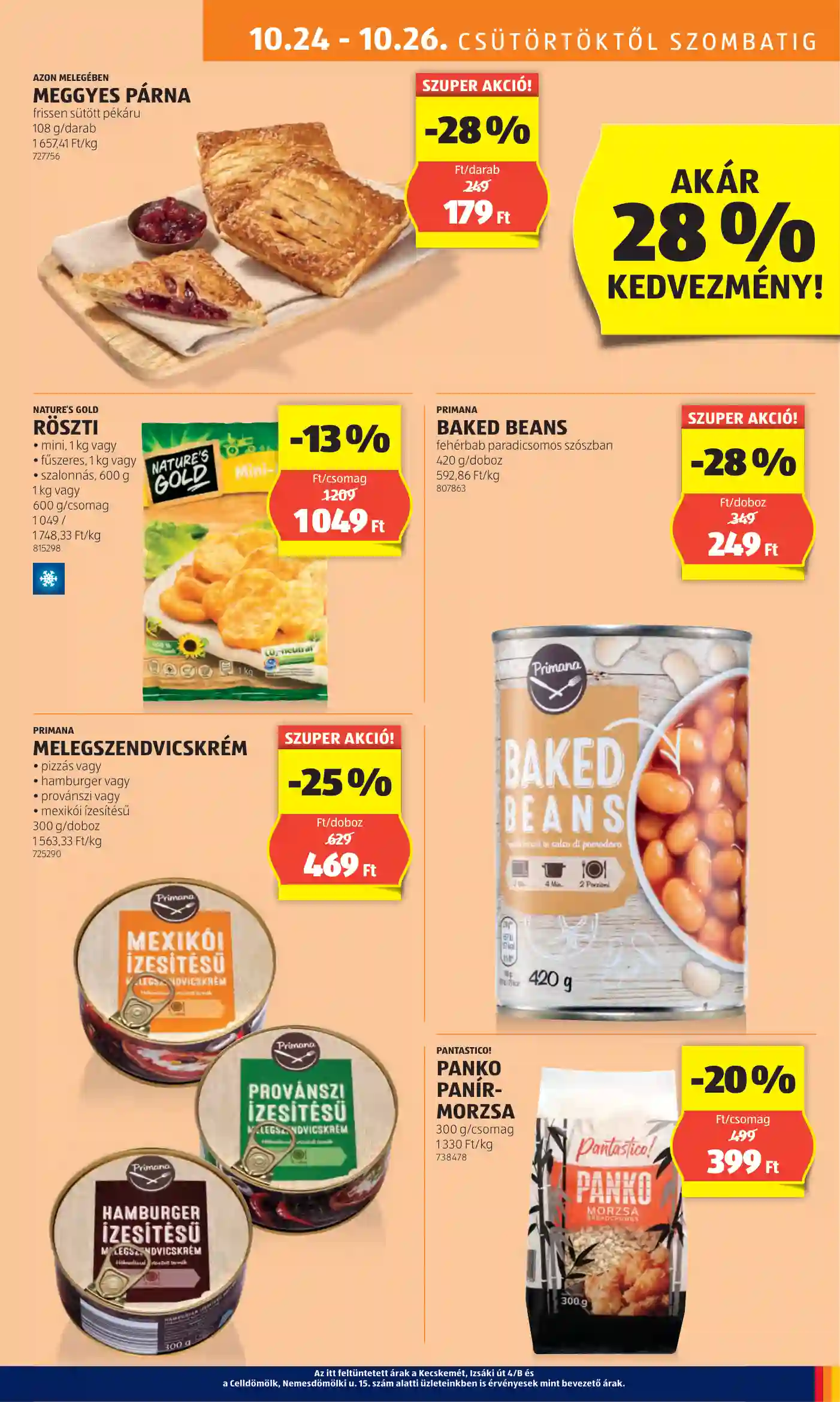 Aldi akciós újság 43. hét (64 oldal)