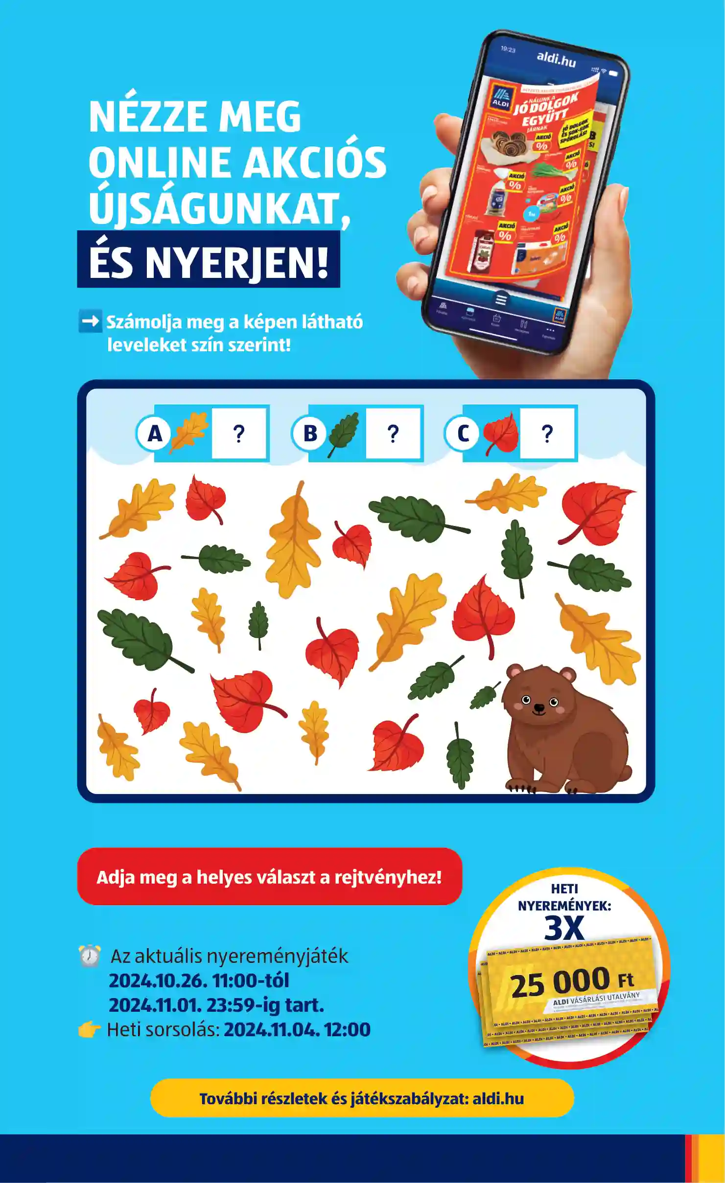 Aldi akciós újság 44. hét (5 oldal)
