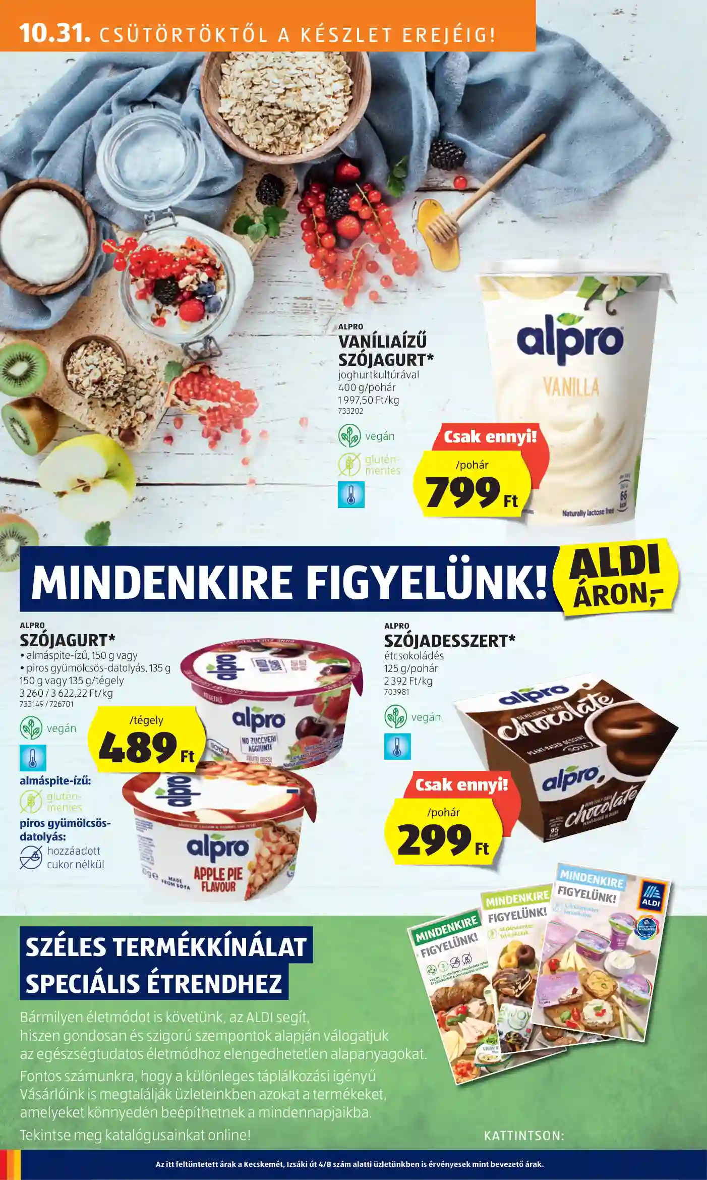 Aldi akciós újság 44. hét (10 oldal)