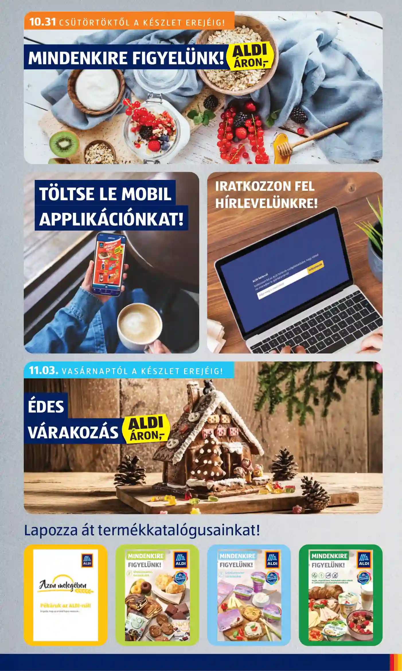 Aldi akciós újság 44. hét (13 oldal)