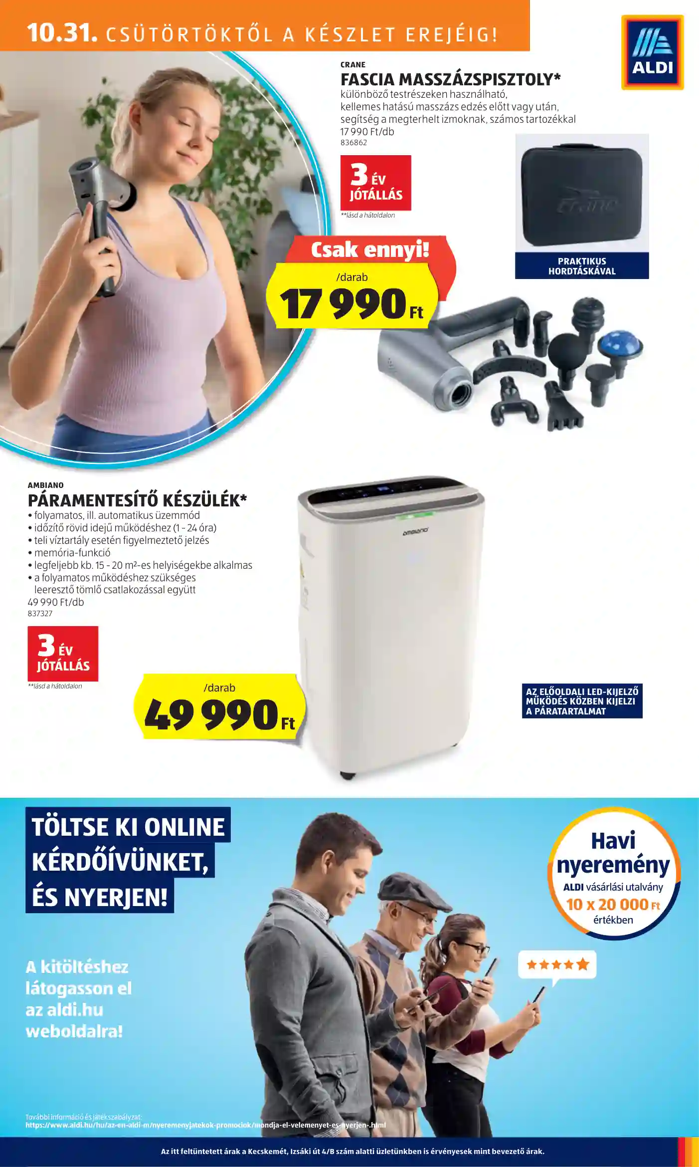 Aldi akciós újság 44. hét (16 oldal)