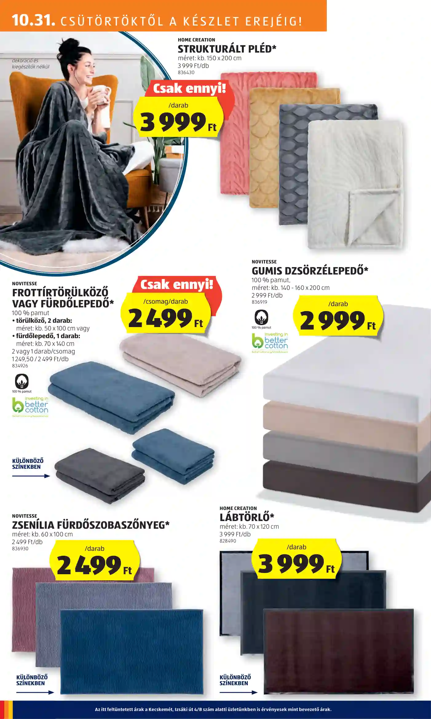 Aldi akciós újság 44. hét (17 oldal)