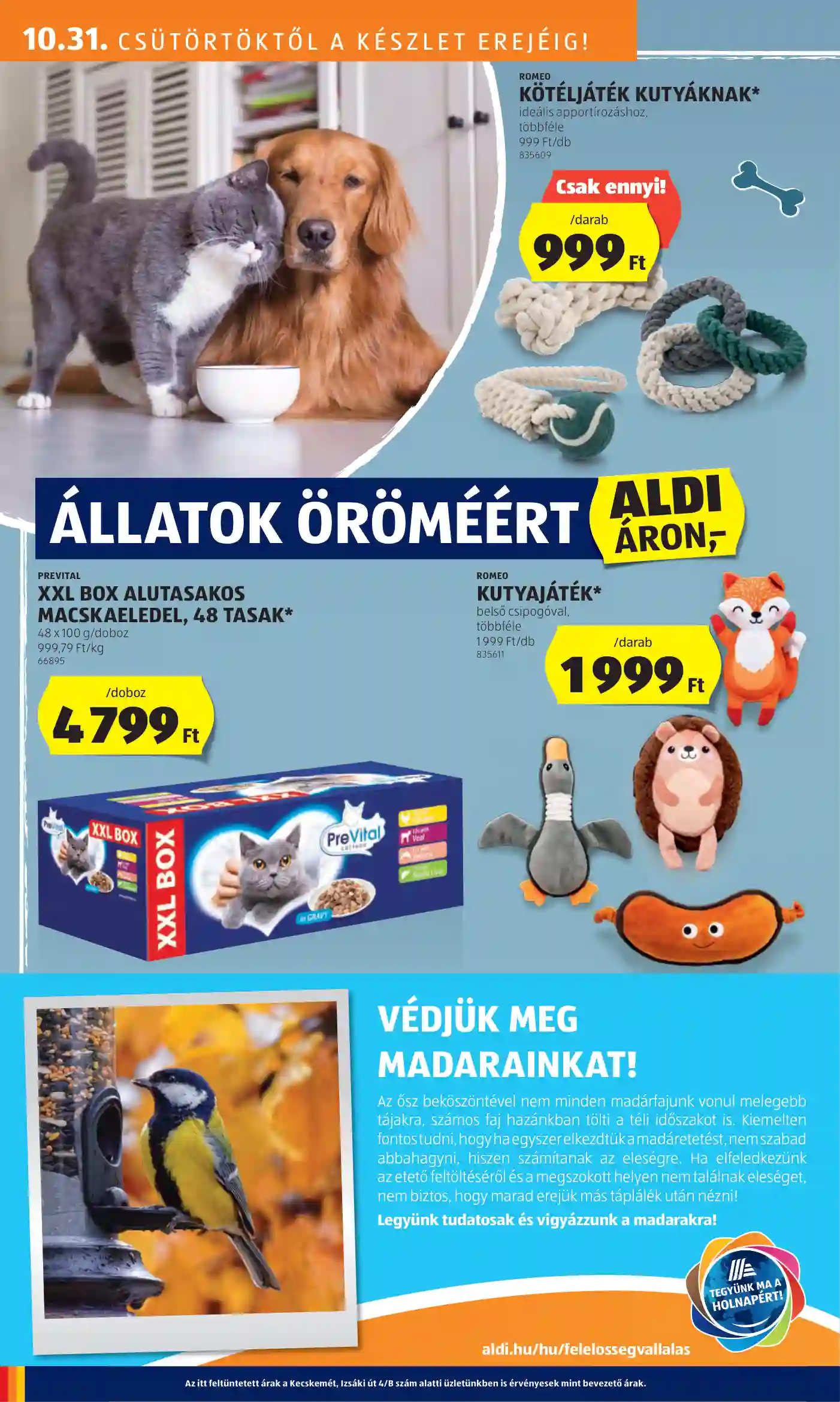Aldi akciós újság 44. hét (19 oldal)