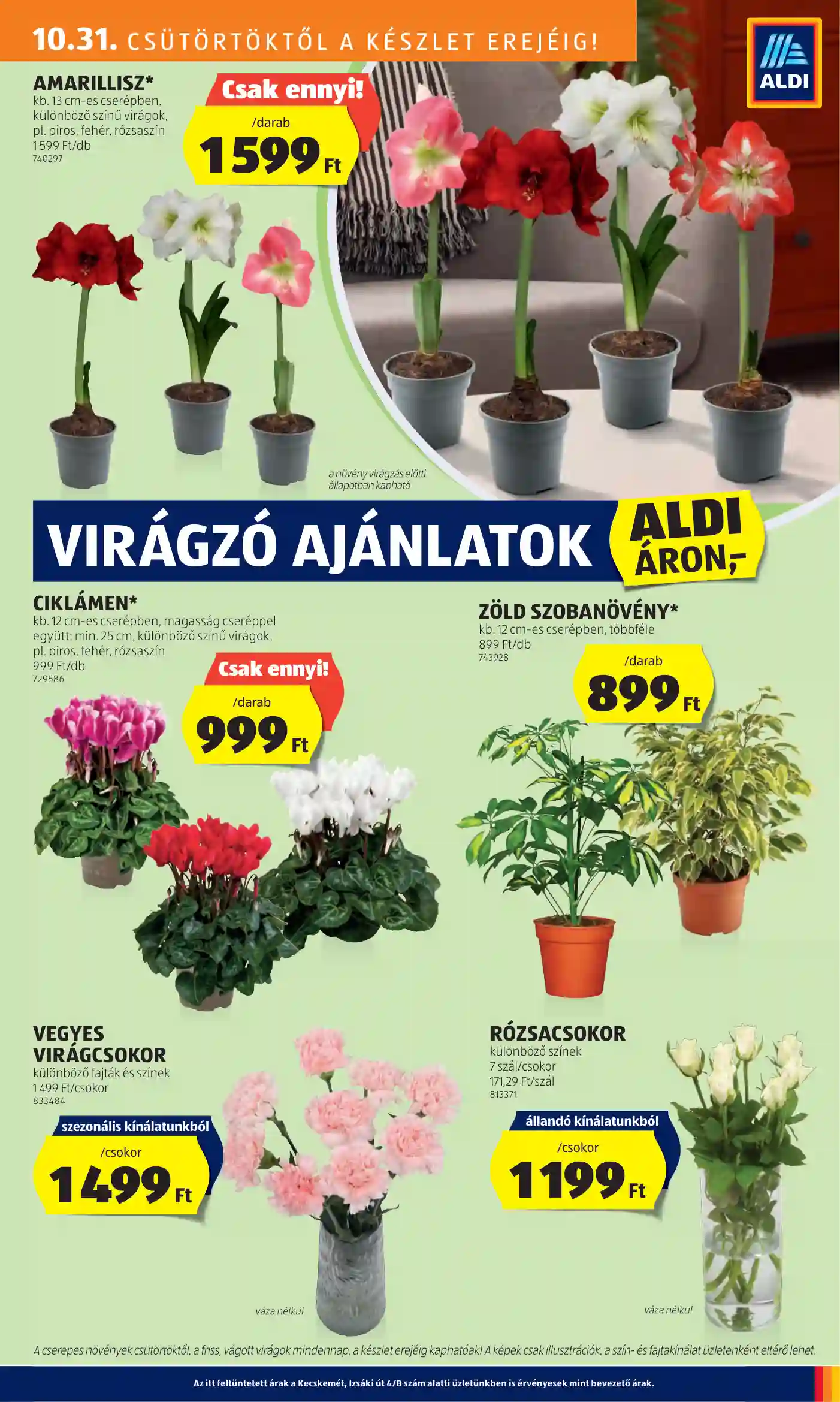 Aldi akciós újság 44. hét (22 oldal)