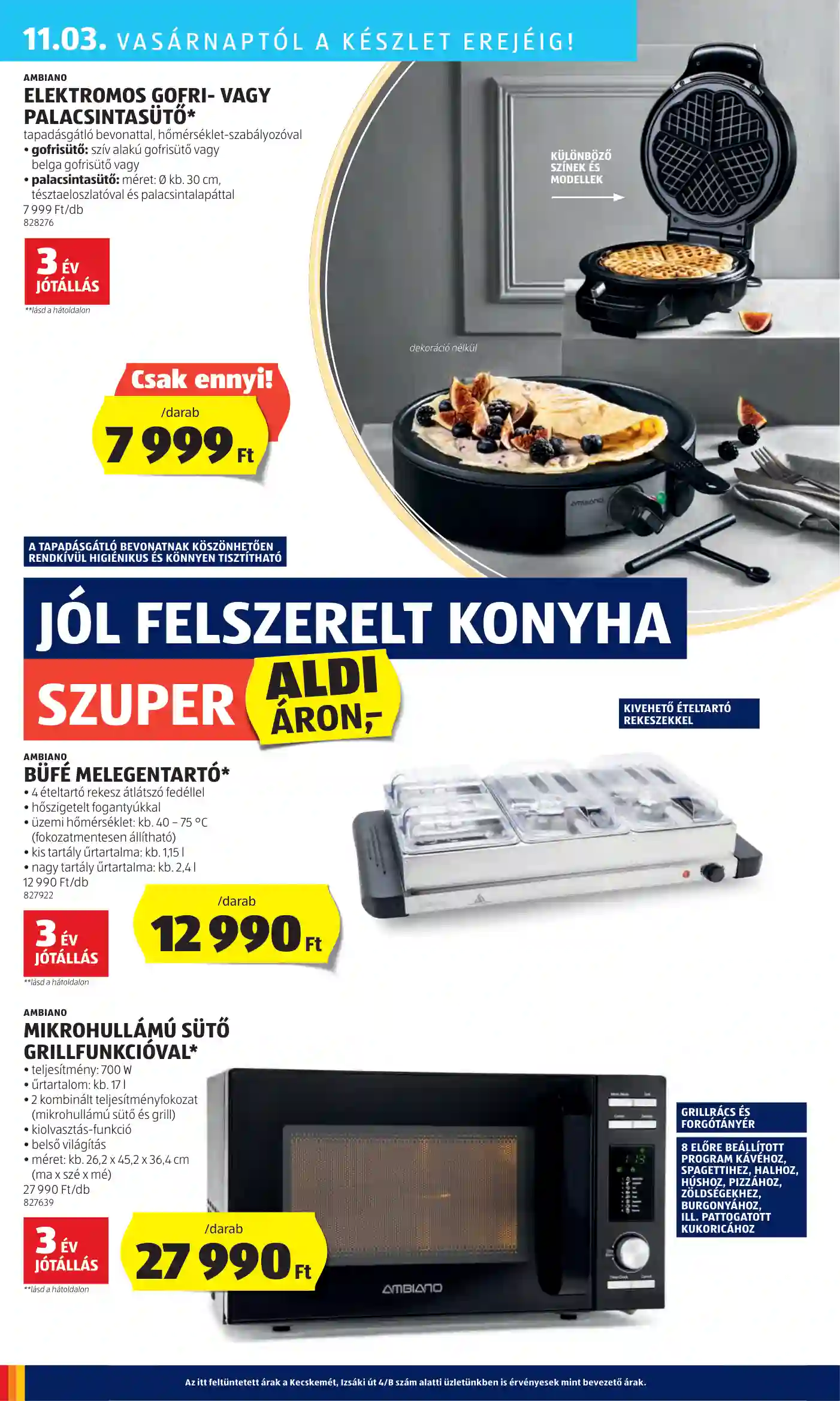 Aldi akciós újság 44. hét (37 oldal)