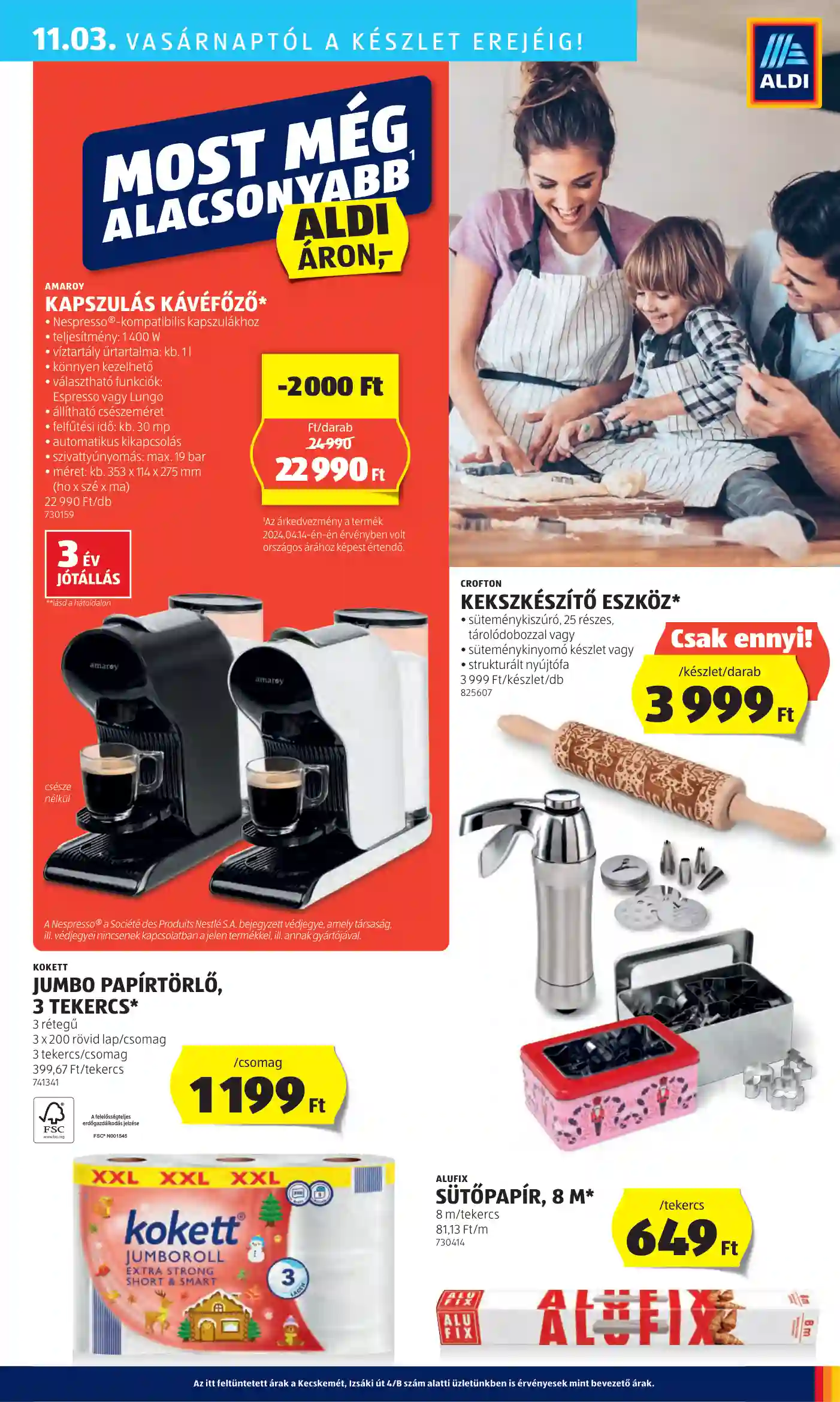 Aldi akciós újság 44. hét (38 oldal)