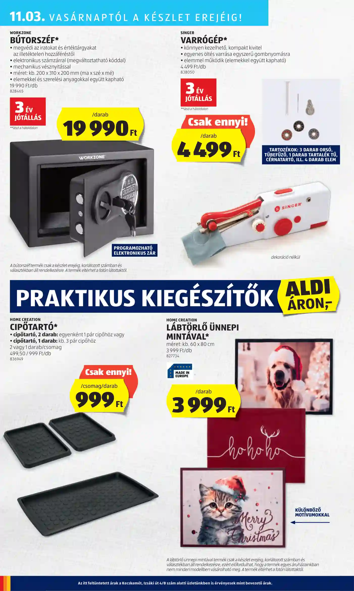 Aldi akciós újság 44. hét (41 oldal)
