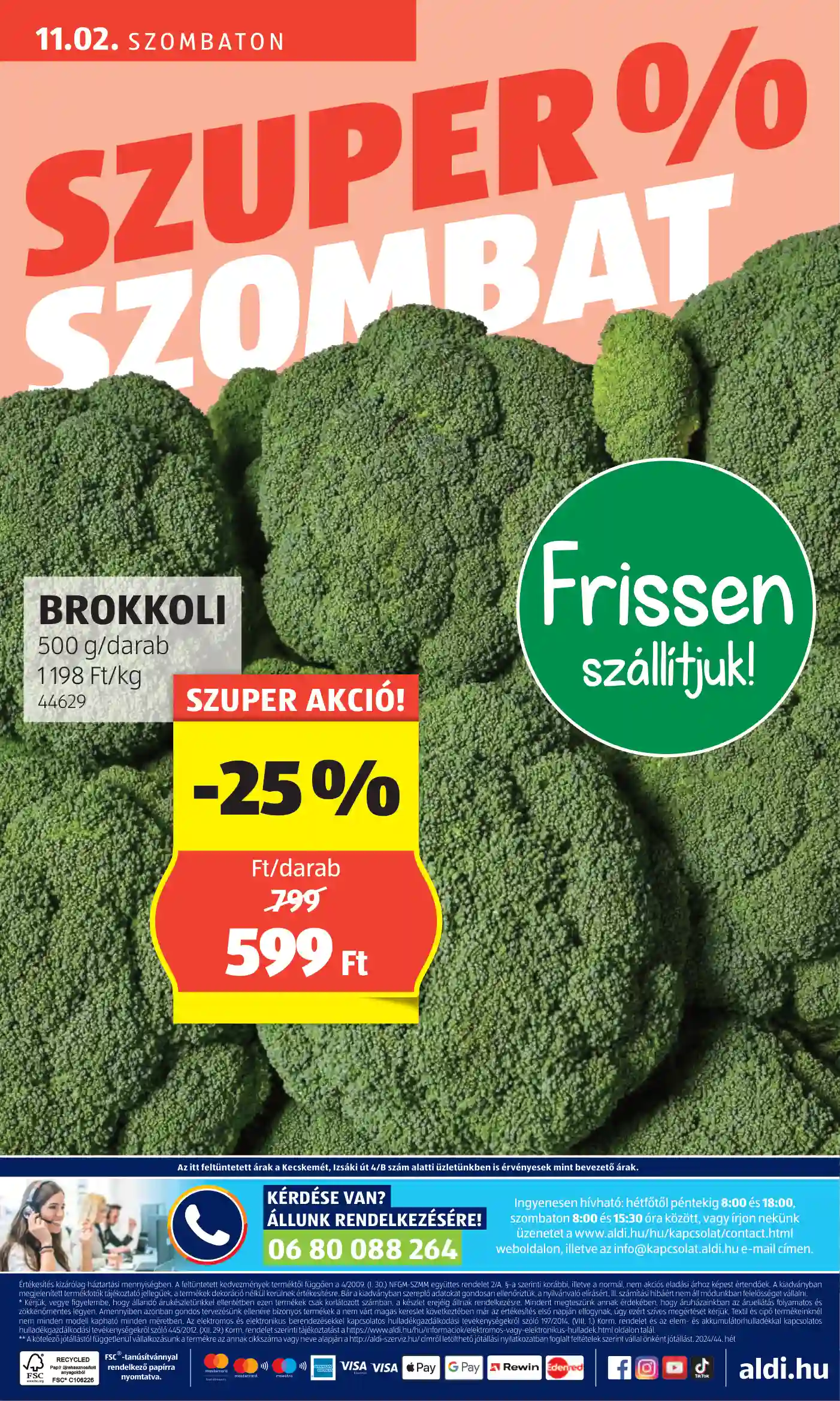 Aldi akciós újság 44. hét (52 oldal)