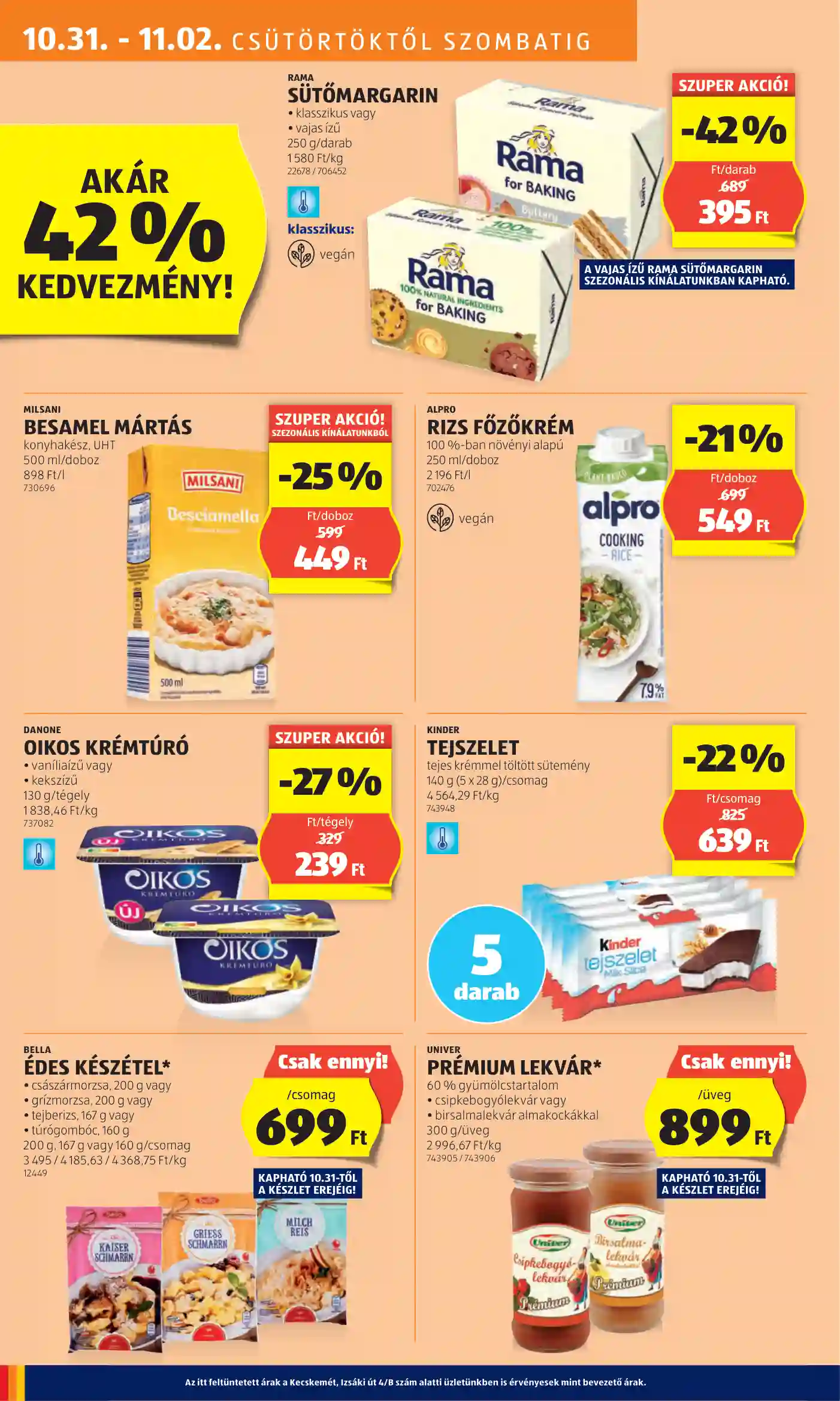 Aldi akciós újság 44. hét (55 oldal)