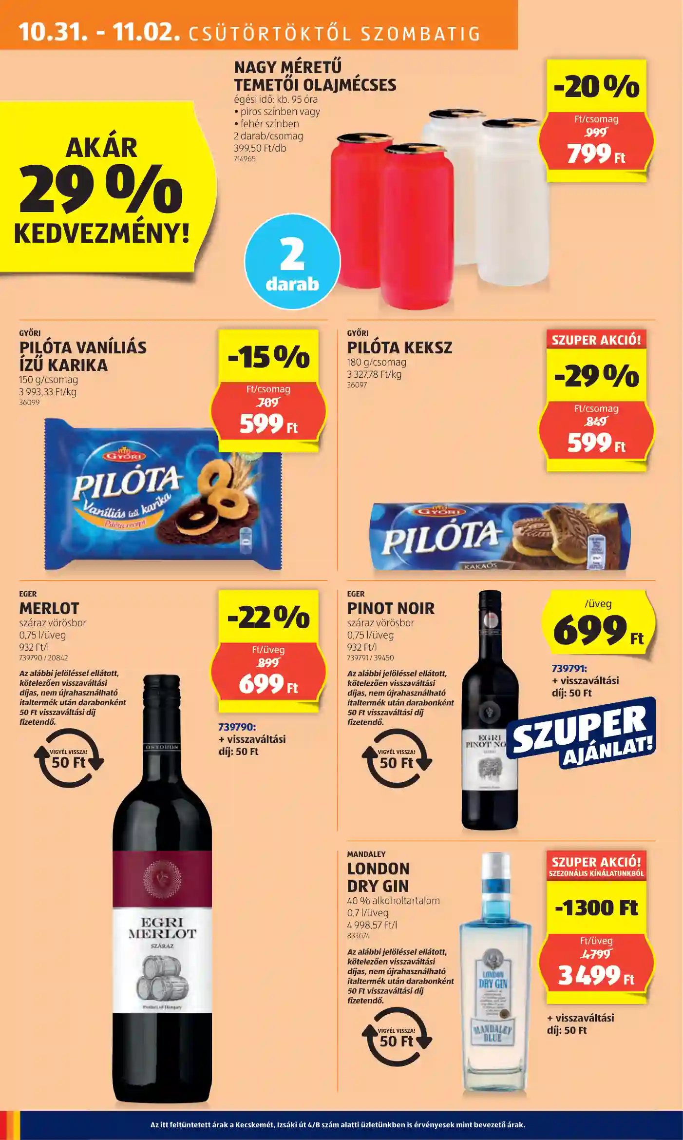 Aldi akciós újság 44. hét (57 oldal)