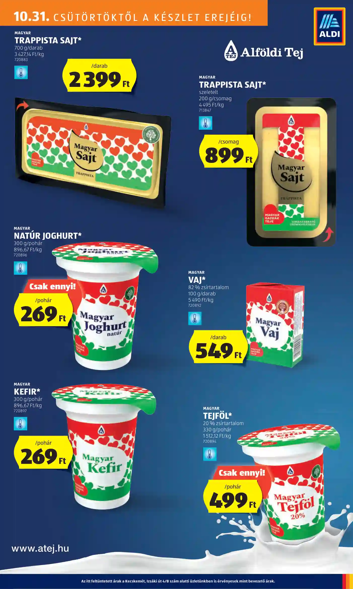 Aldi akciós újság 44. hét (7 oldal)