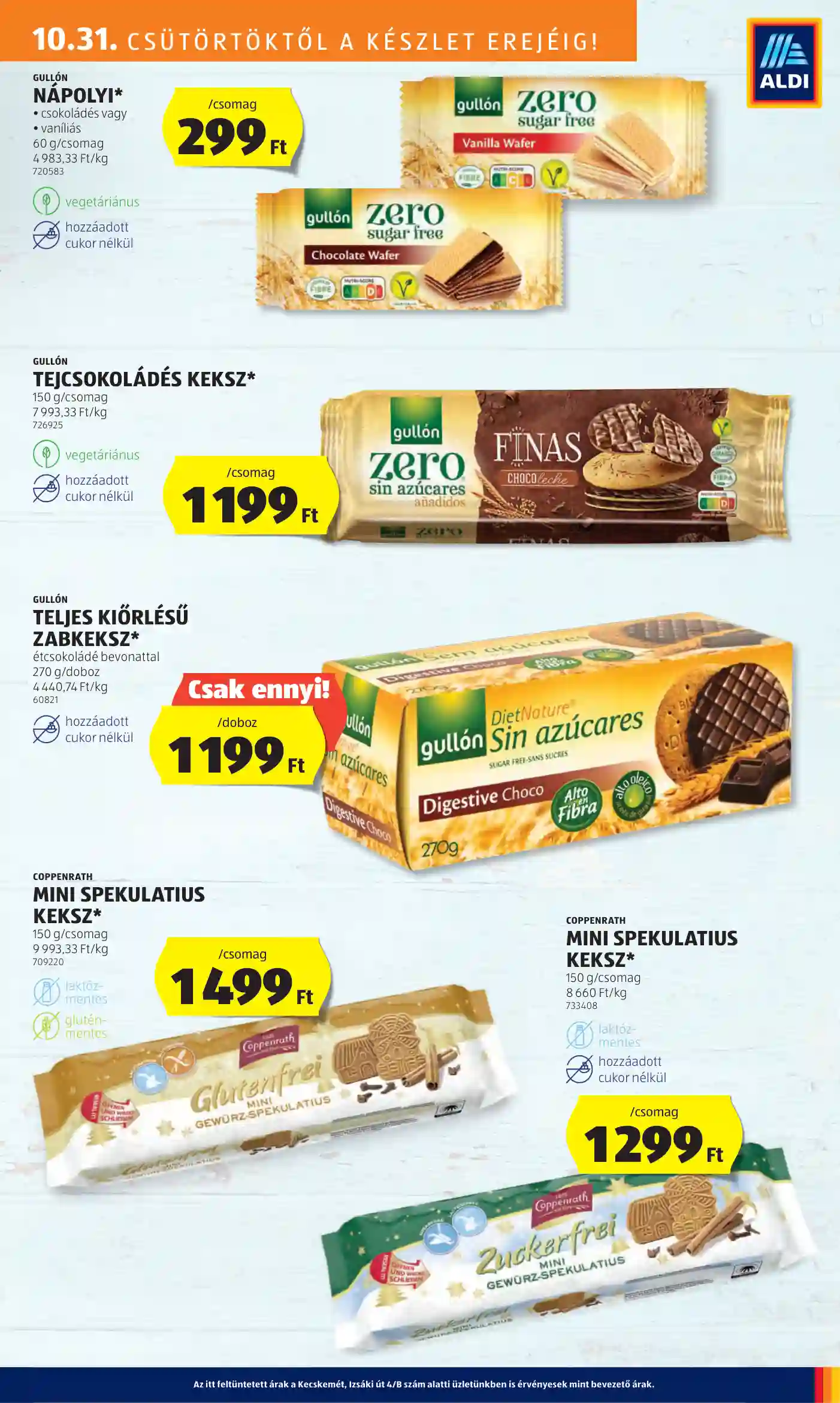 Aldi akciós újság 44. hét (11 oldal)