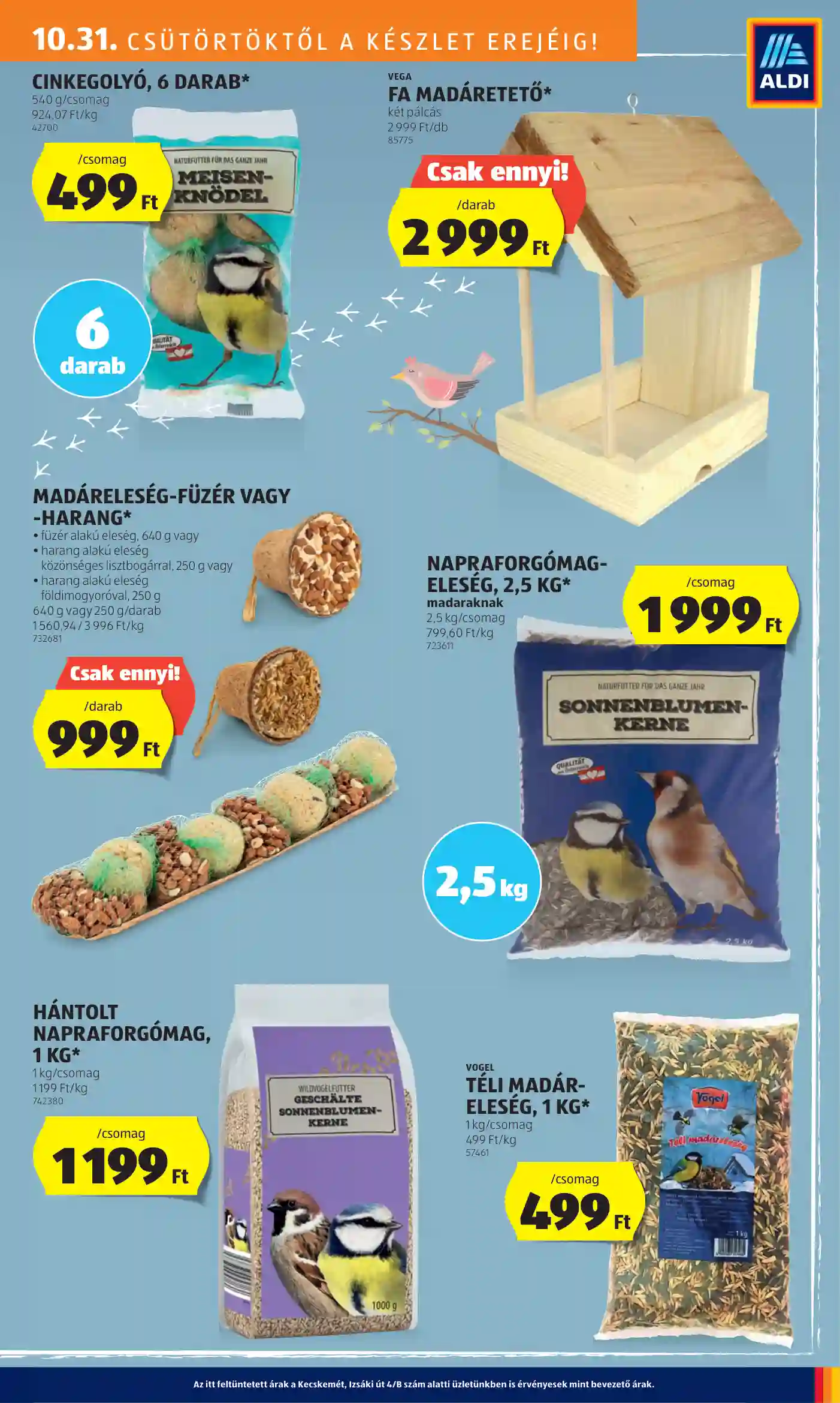 Aldi akciós újság 44. hét (20 oldal)