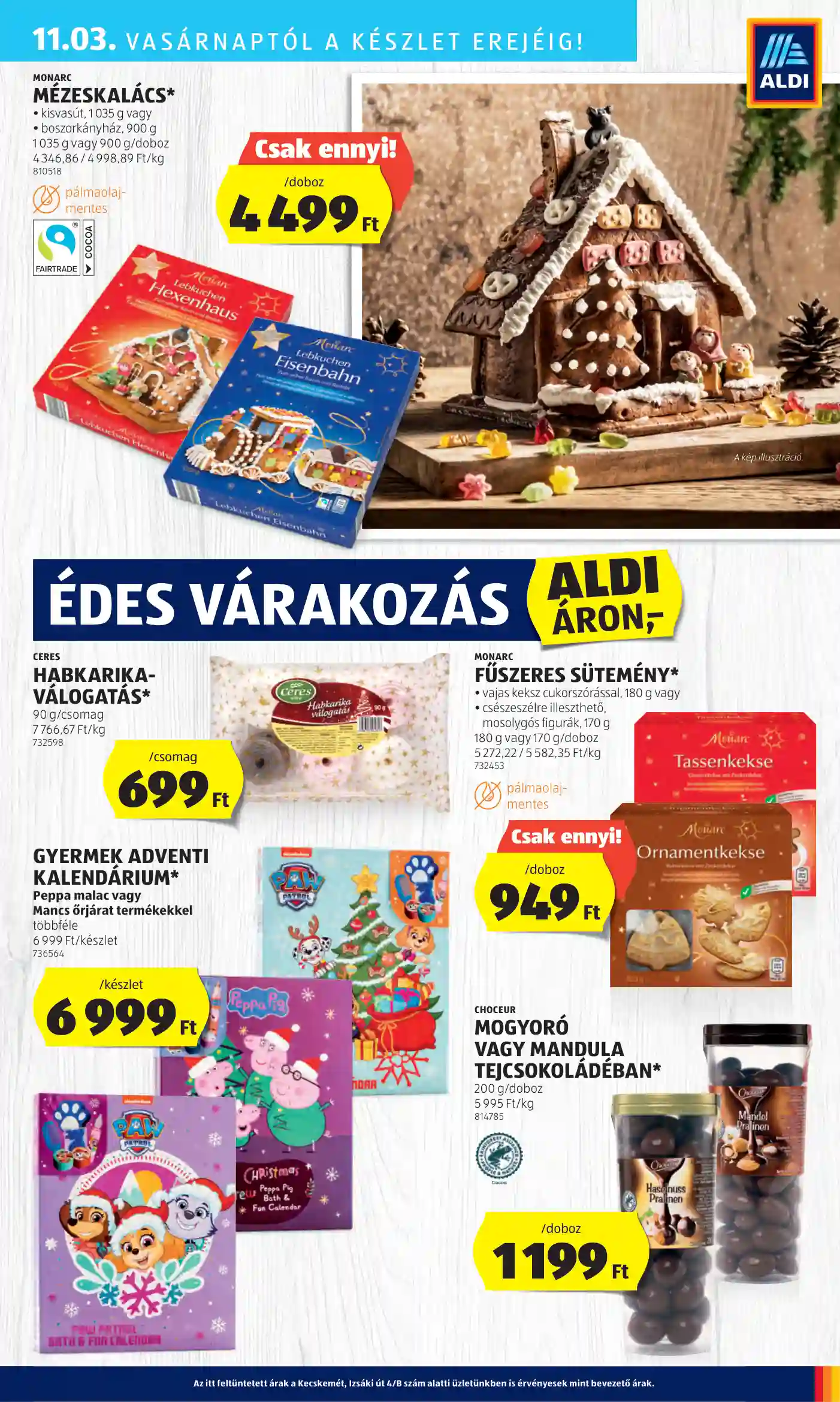 Aldi akciós újság 44. hét (33 oldal)