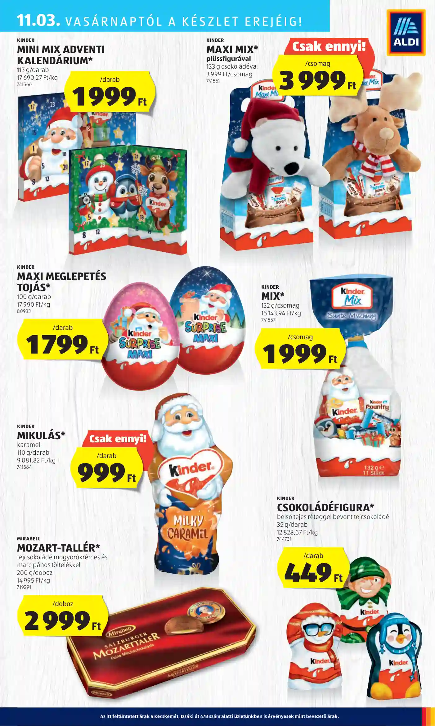 Aldi akciós újság 44. hét (36 oldal)
