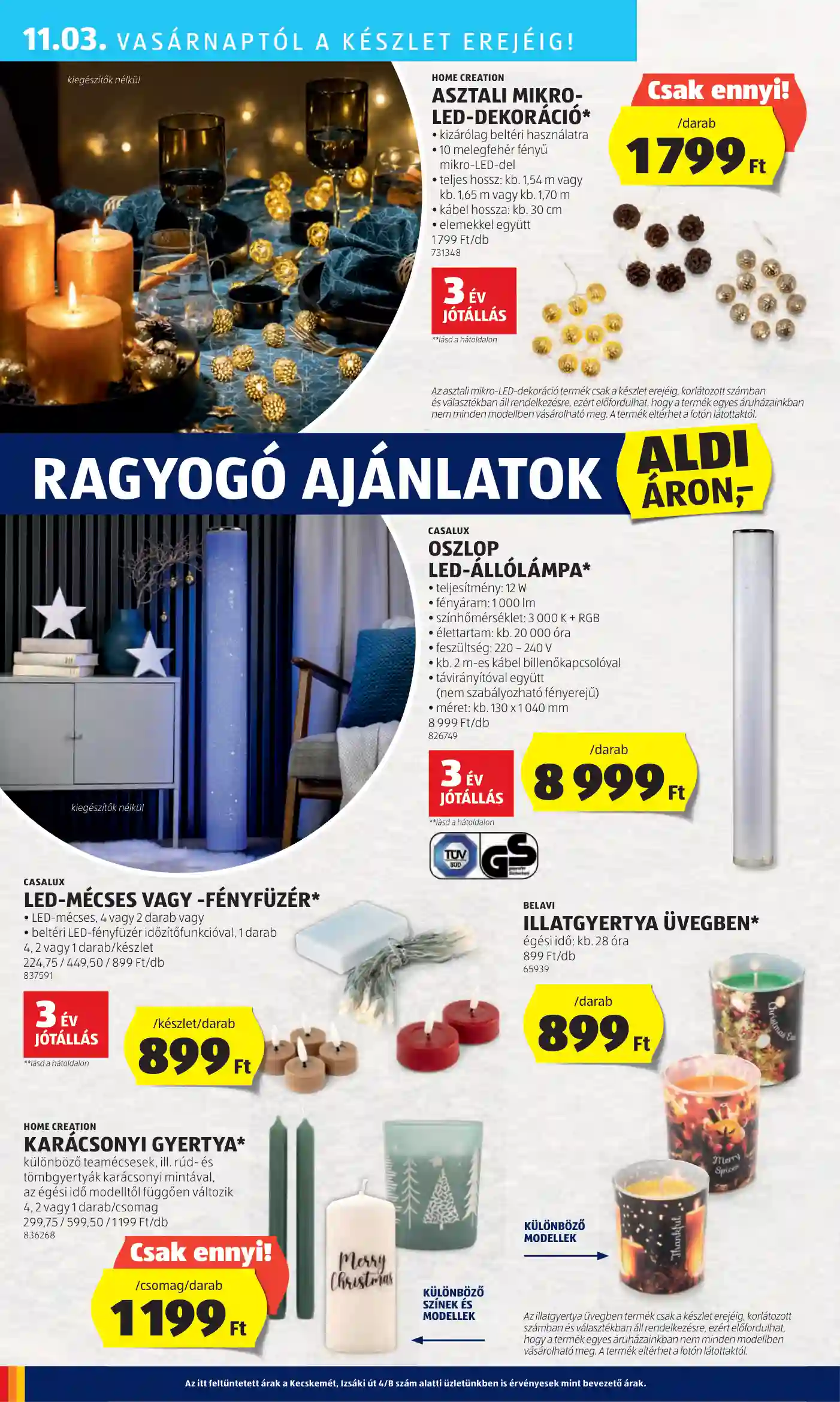 Aldi akciós újság 44. hét (39 oldal)