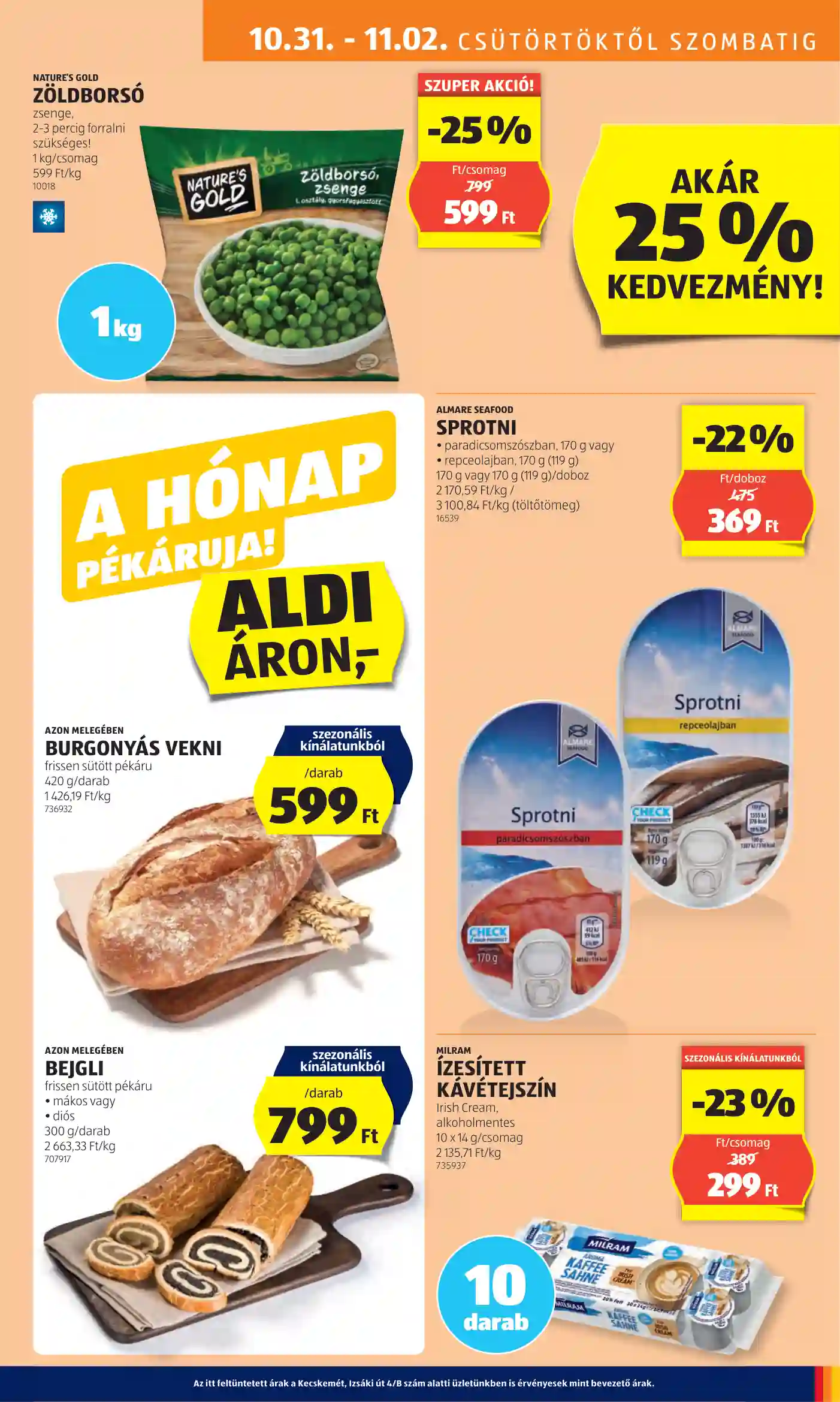 Aldi akciós újság 44. hét (56 oldal)