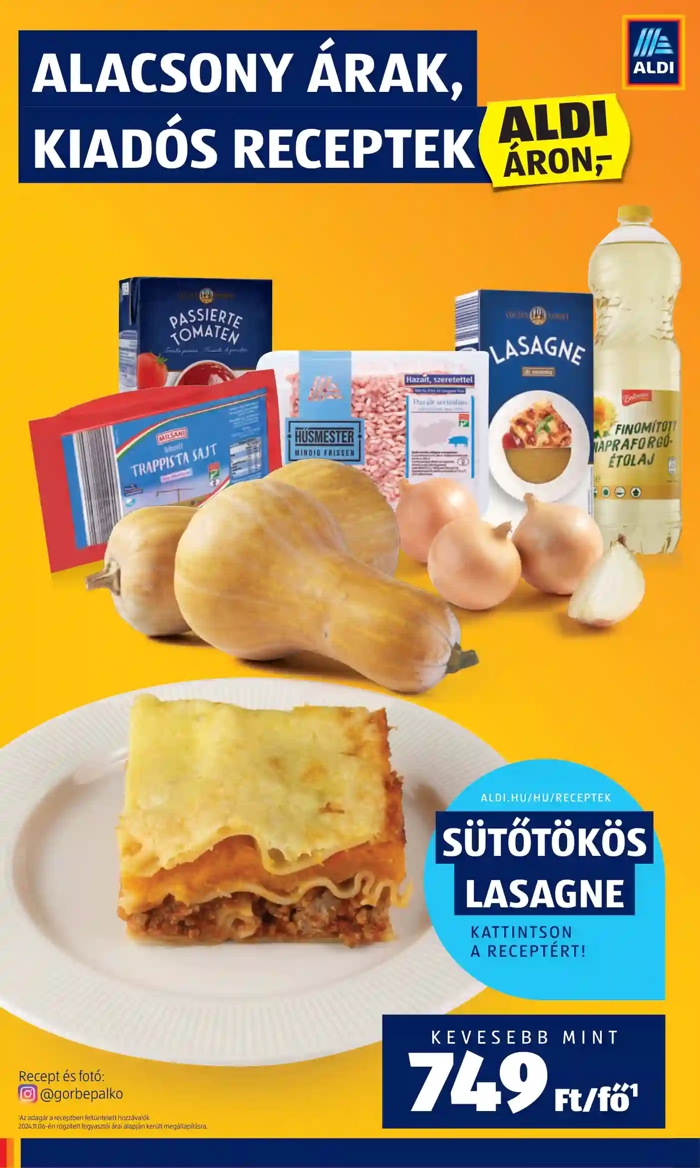 Aldi akciós újság 45. hét (6 oldal)