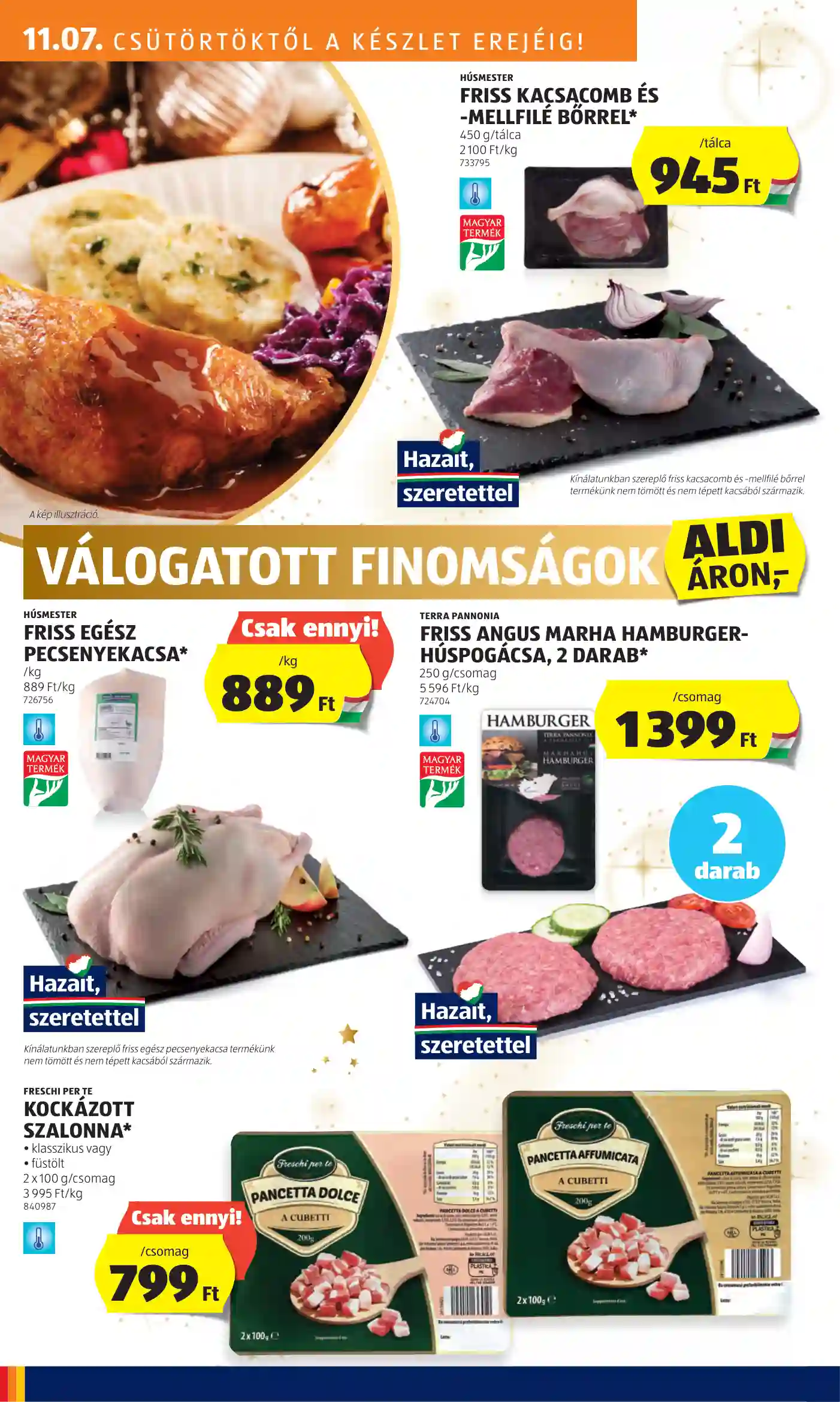 Aldi akciós újság 45. hét (8 oldal)
