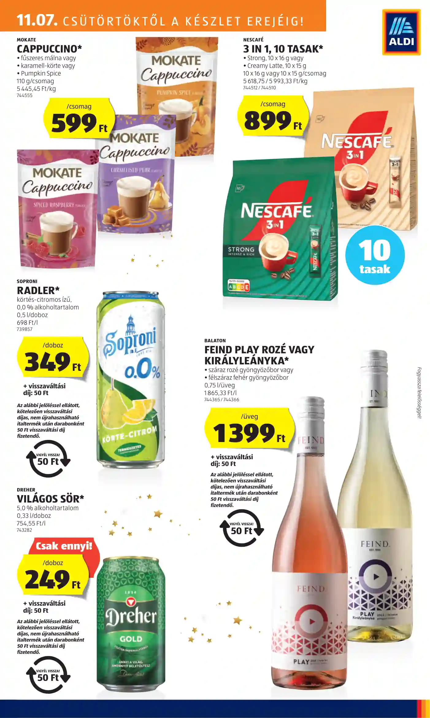 Aldi akciós újság 45. hét (11 oldal)