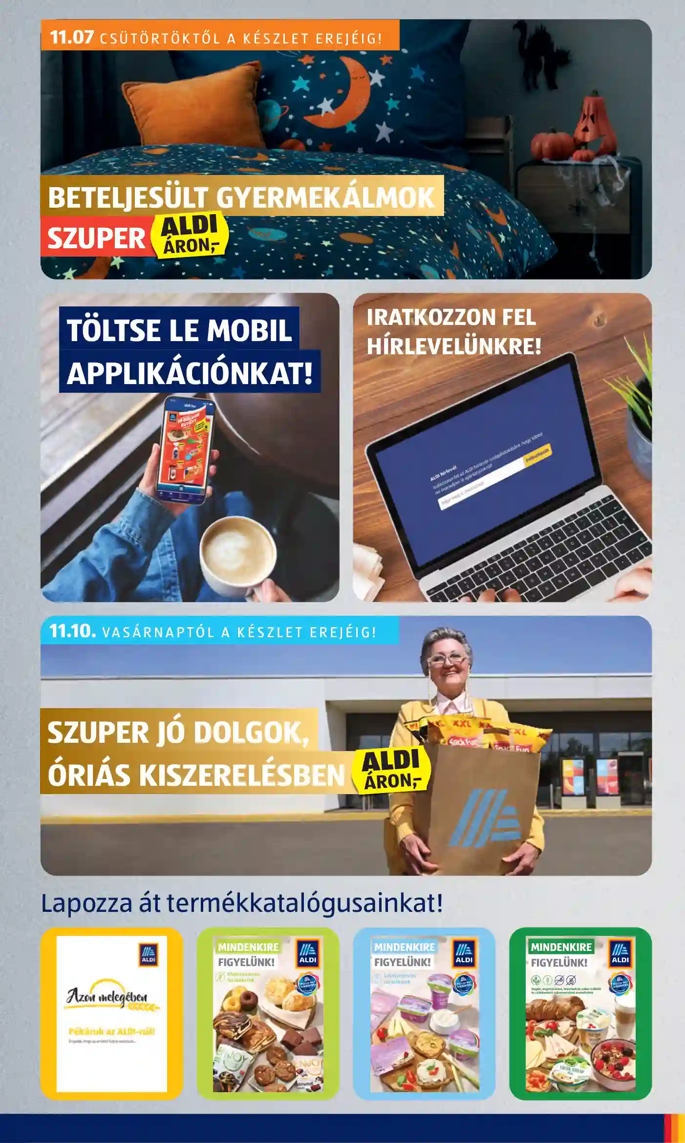 Aldi akciós újság 45. hét (13 oldal)