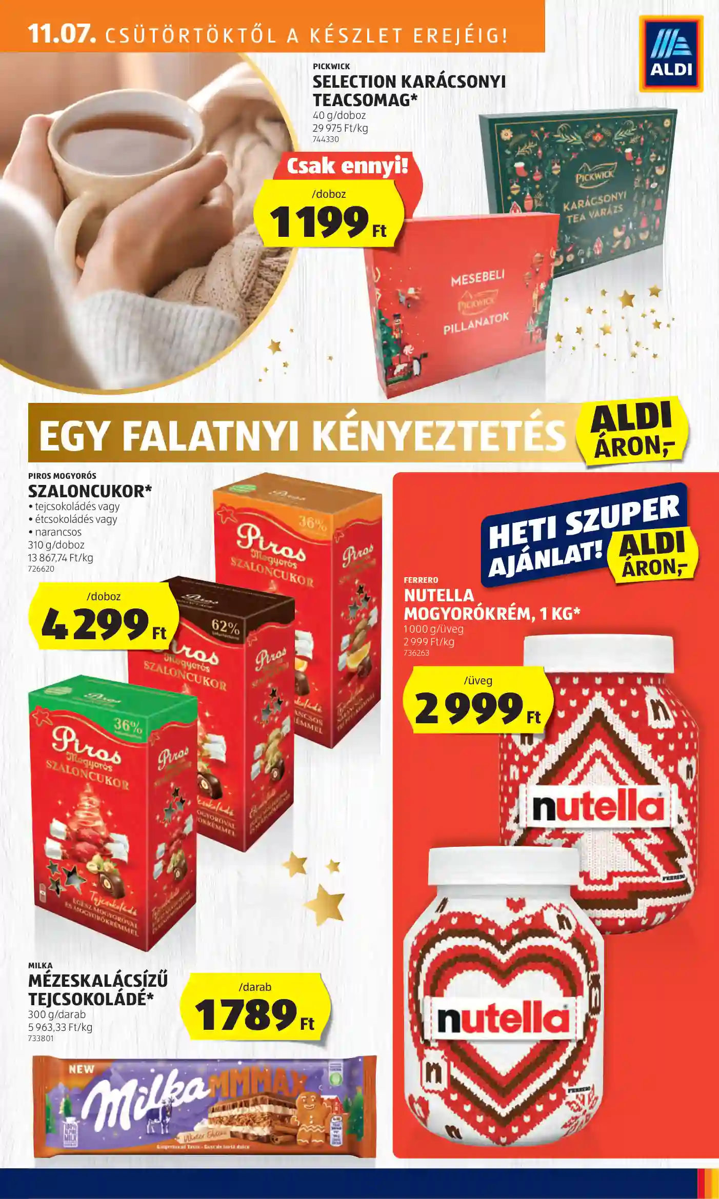 Aldi akciós újság 45. hét (22 oldal)