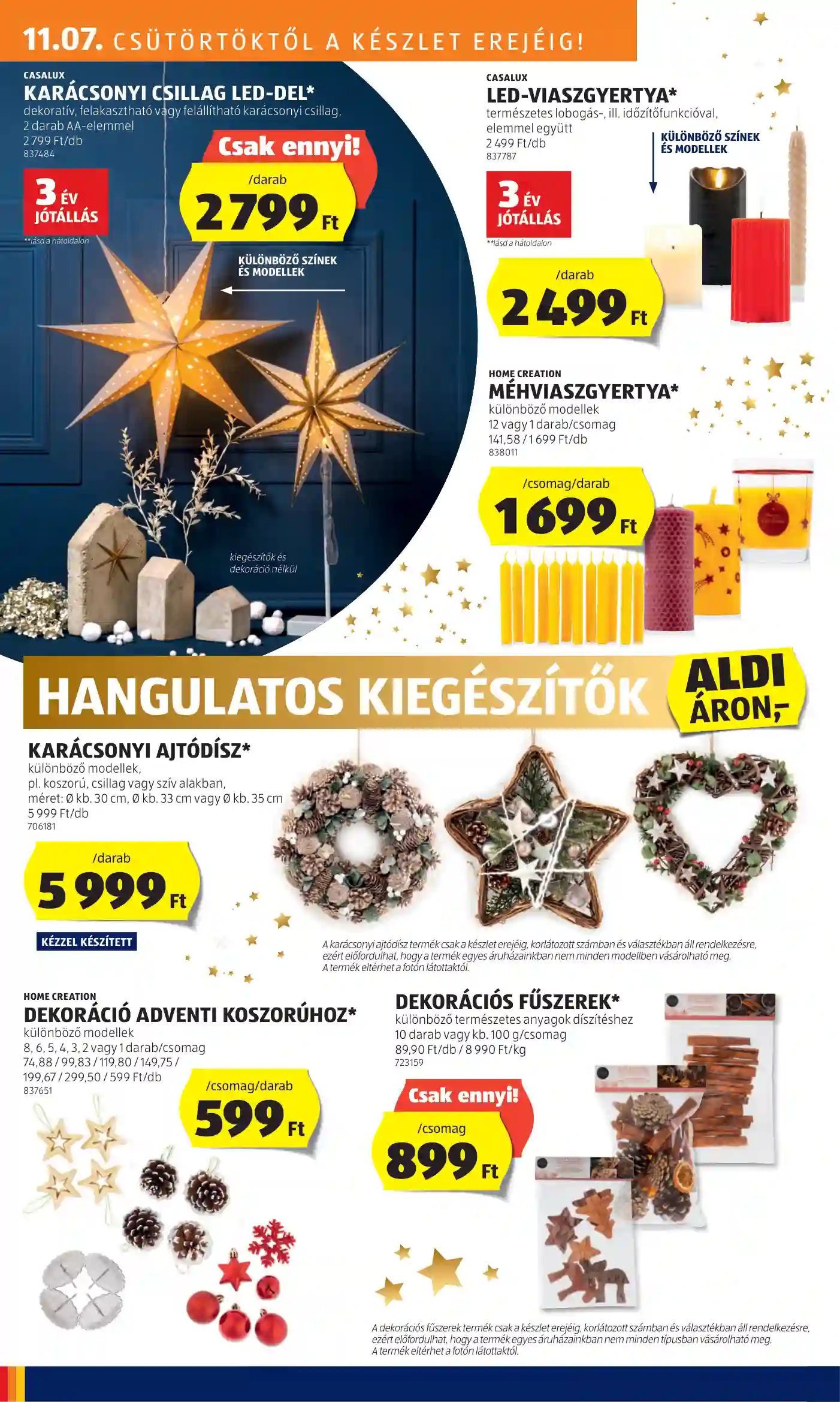 Aldi akciós újság 45. hét (23 oldal)