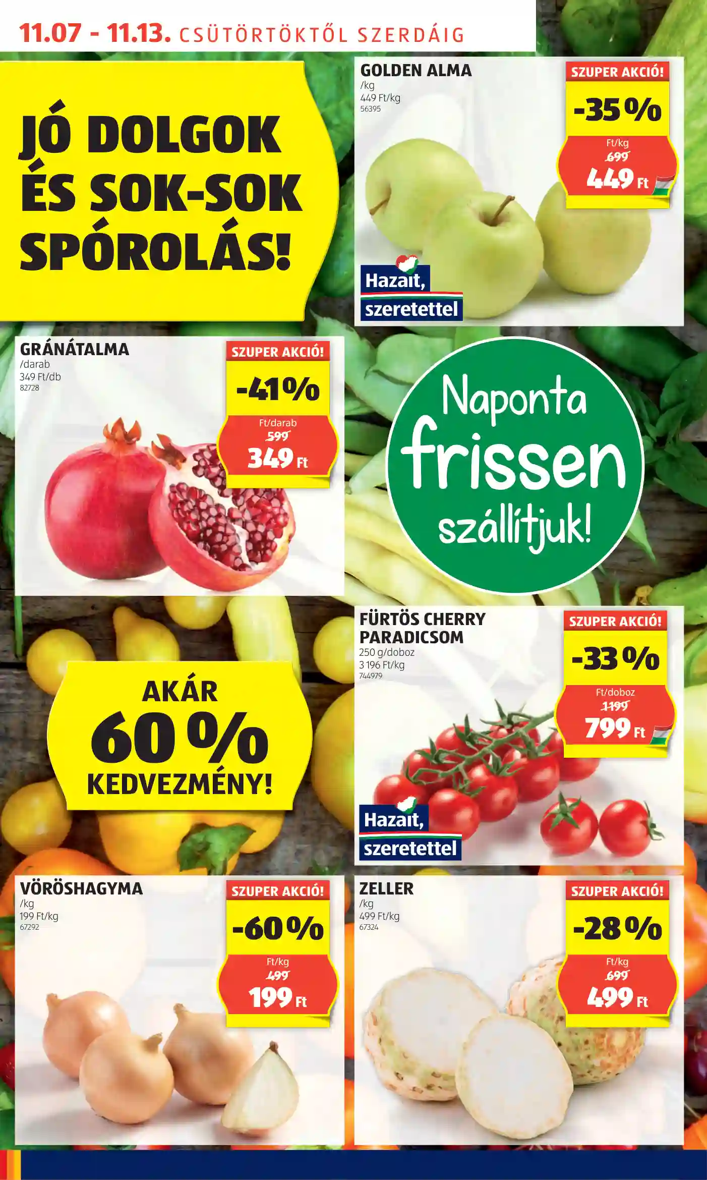 Aldi akciós újság 45. hét (24 oldal)