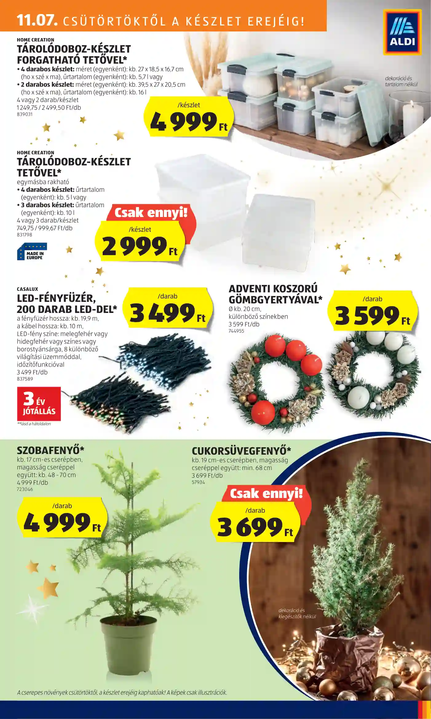 Aldi akciós újság 45. hét (25 oldal)