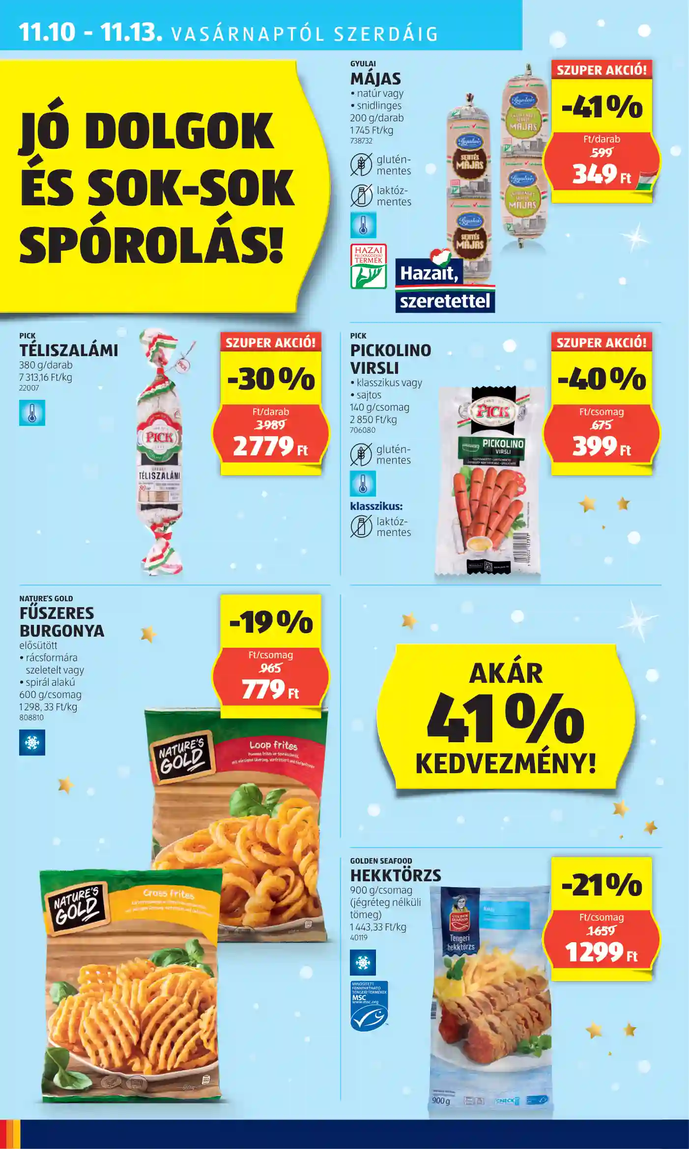 Aldi akciós újság 45. hét (32 oldal)