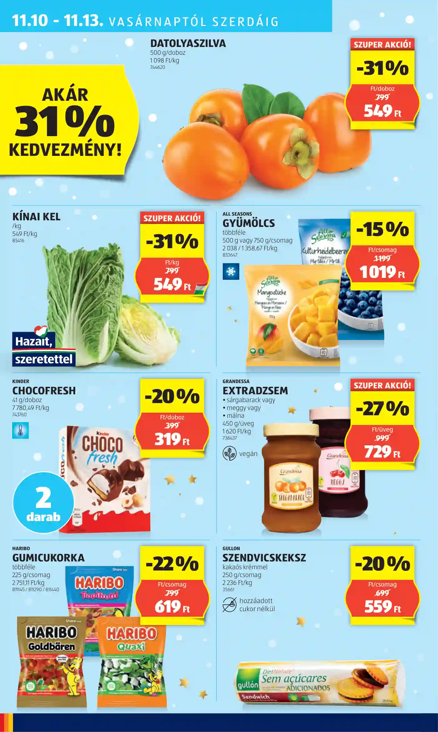 Aldi akciós újság 45. hét (34 oldal)