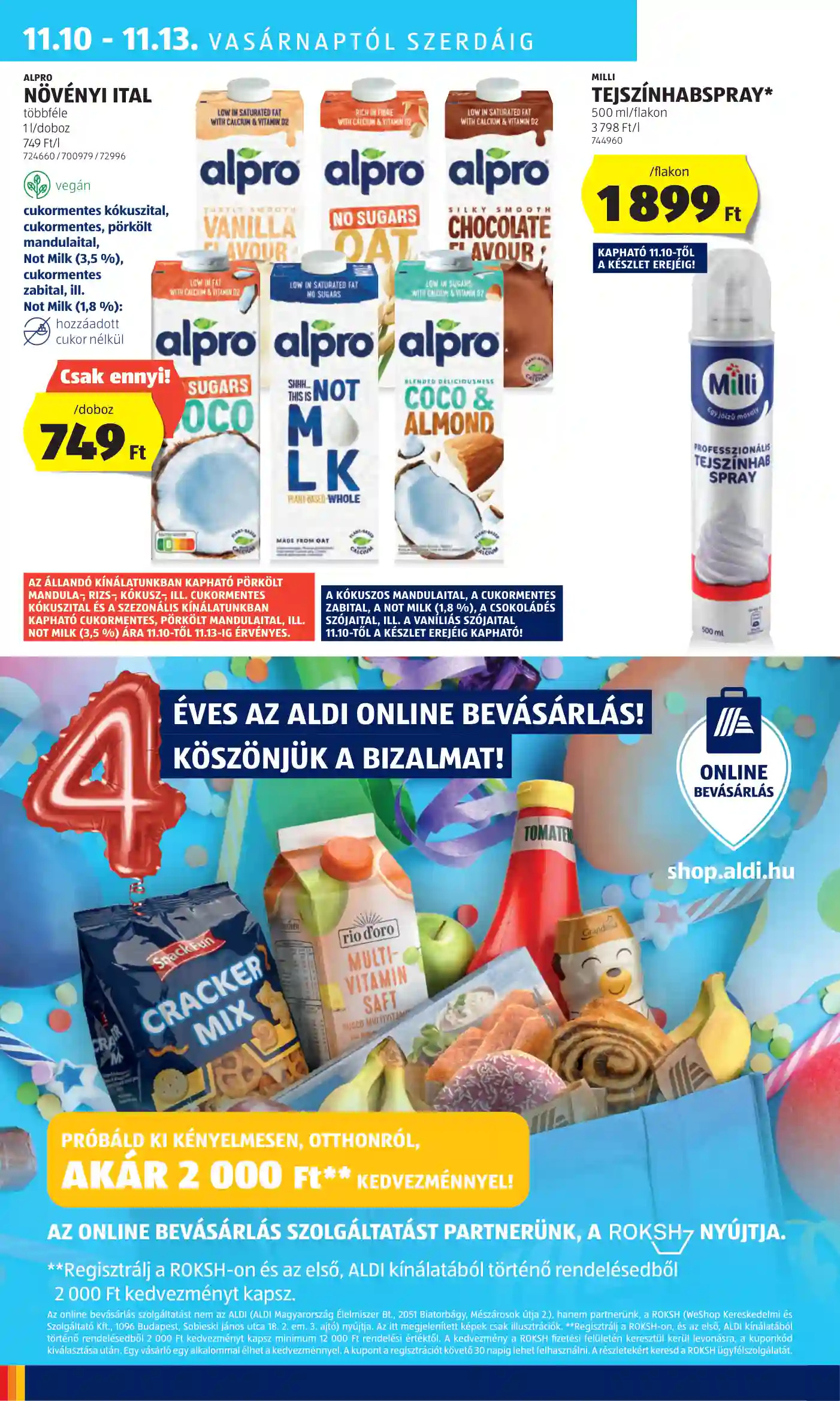 Aldi akciós újság 45. hét (43 oldal)