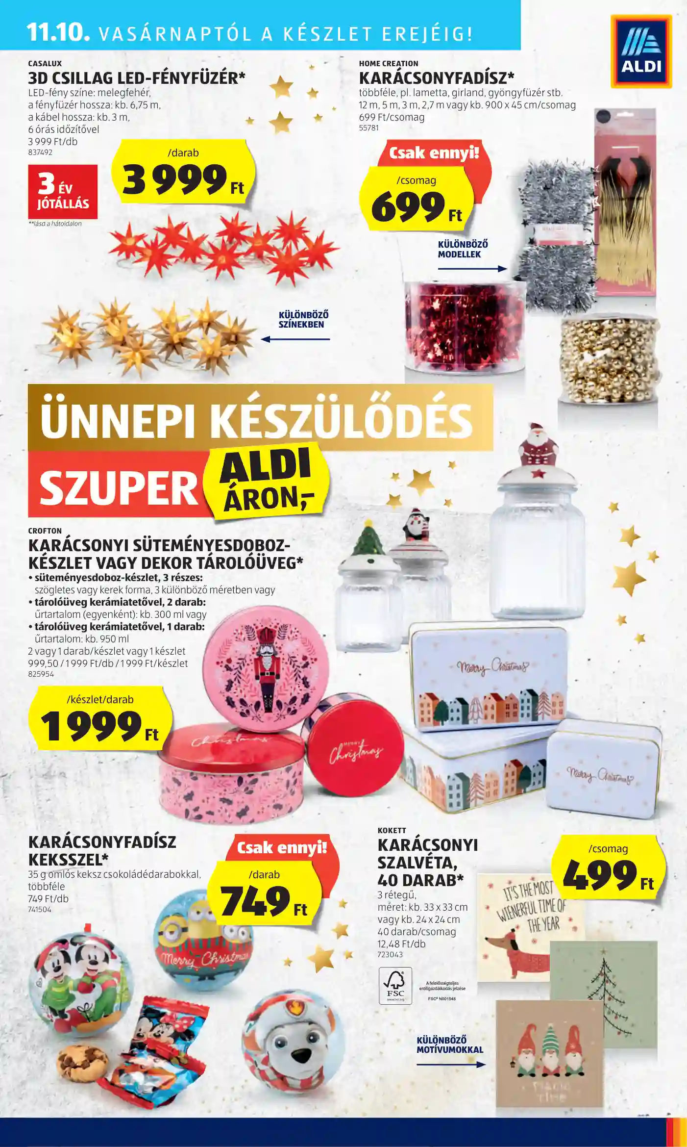 Aldi akciós újság 45. hét (44 oldal)