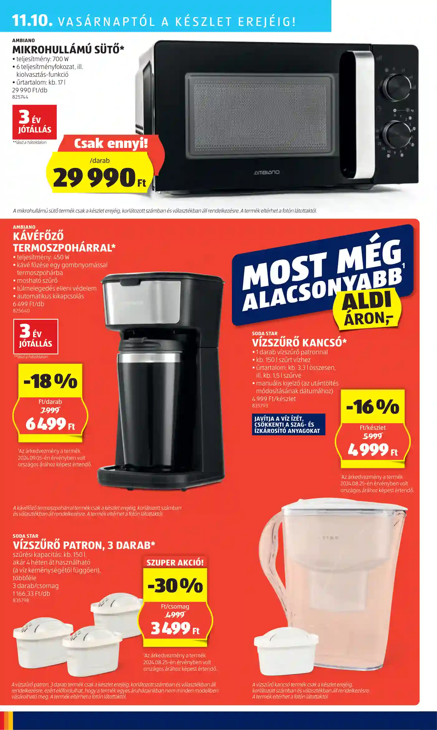 Aldi akciós újság 45. hét (54 oldal)