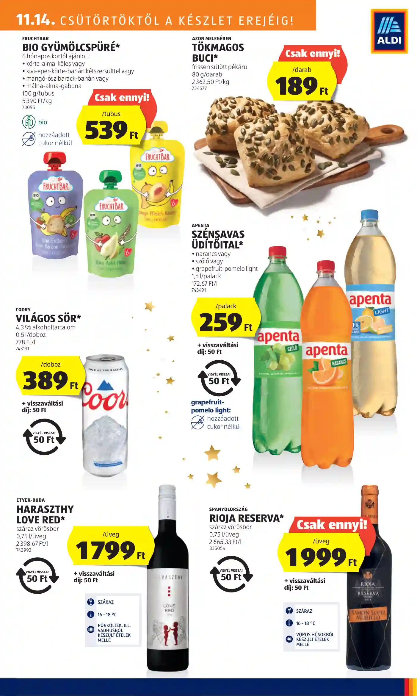 Aldi akciós újság 46. hét (7 oldal)