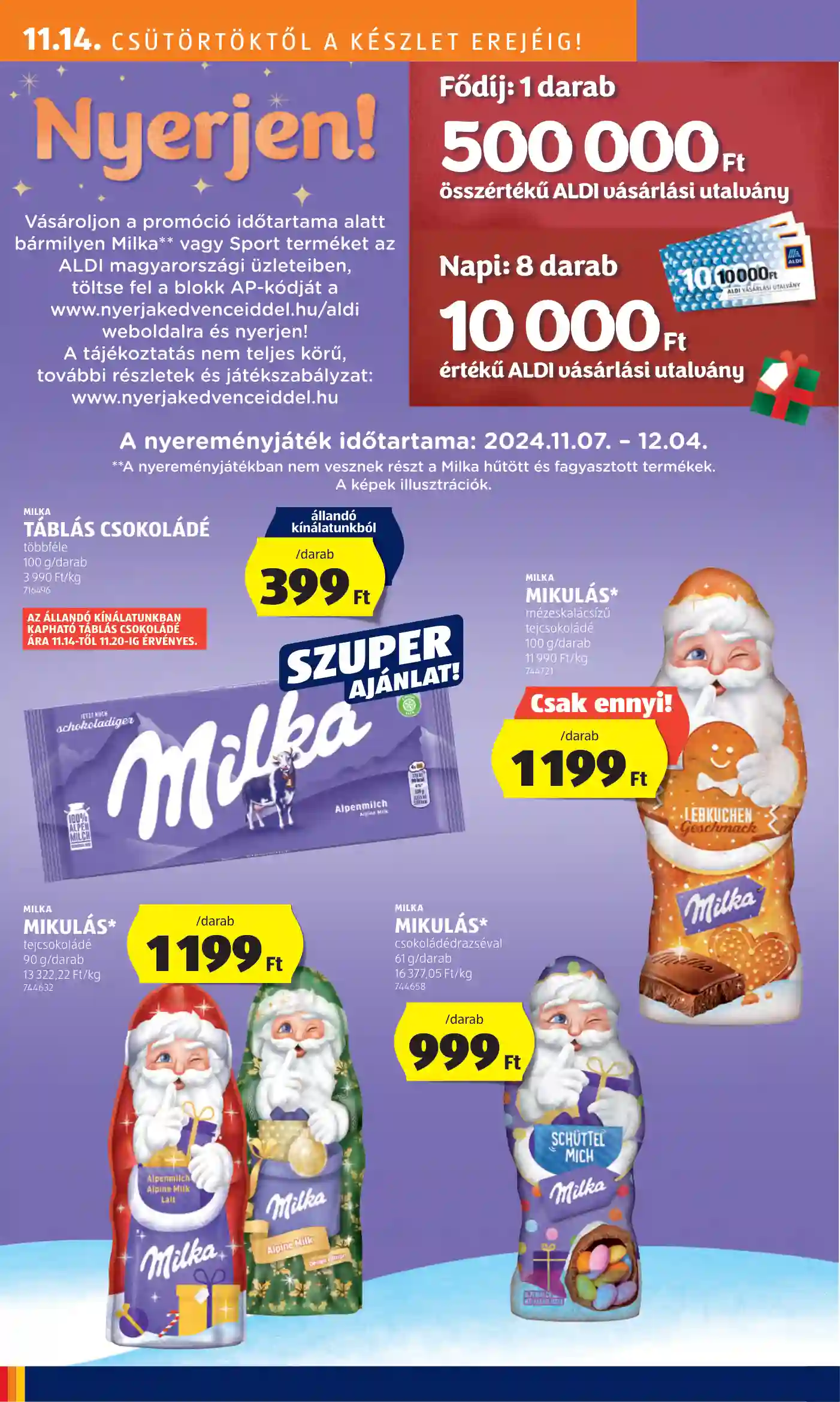 Aldi akciós újság 46. hét (12 oldal)