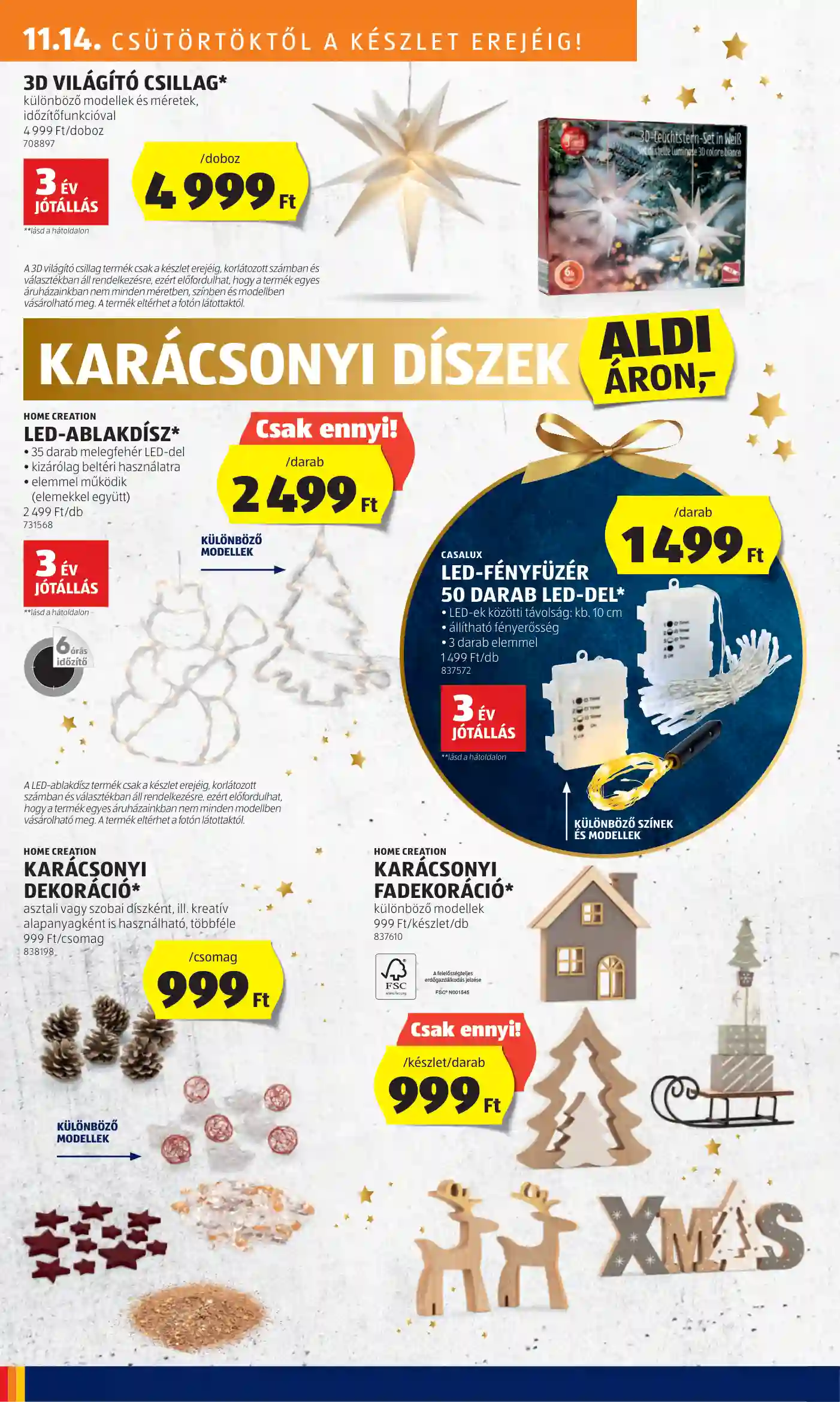 Aldi akciós újság 46. hét (15 oldal)