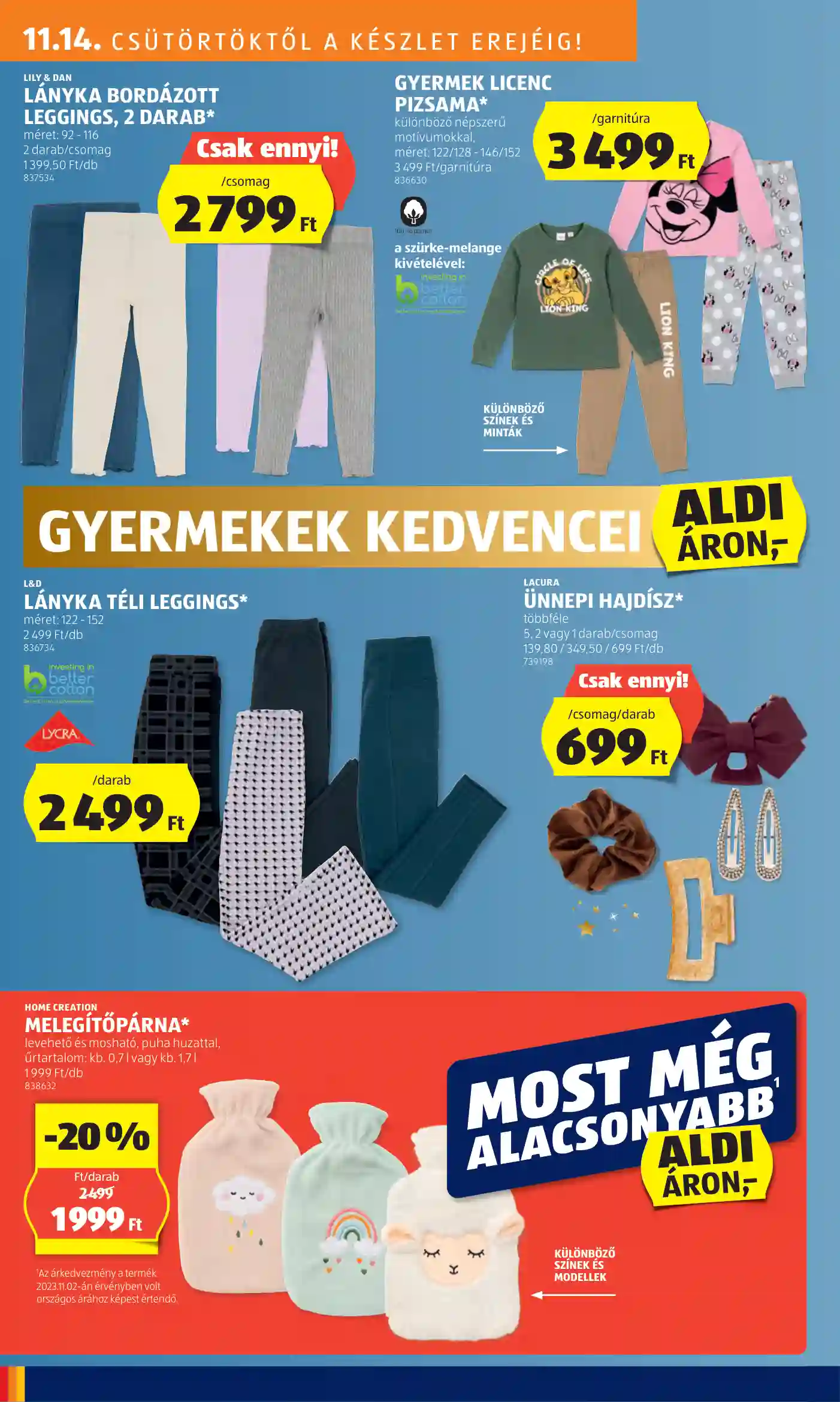 Aldi akciós újság 46. hét (17 oldal)