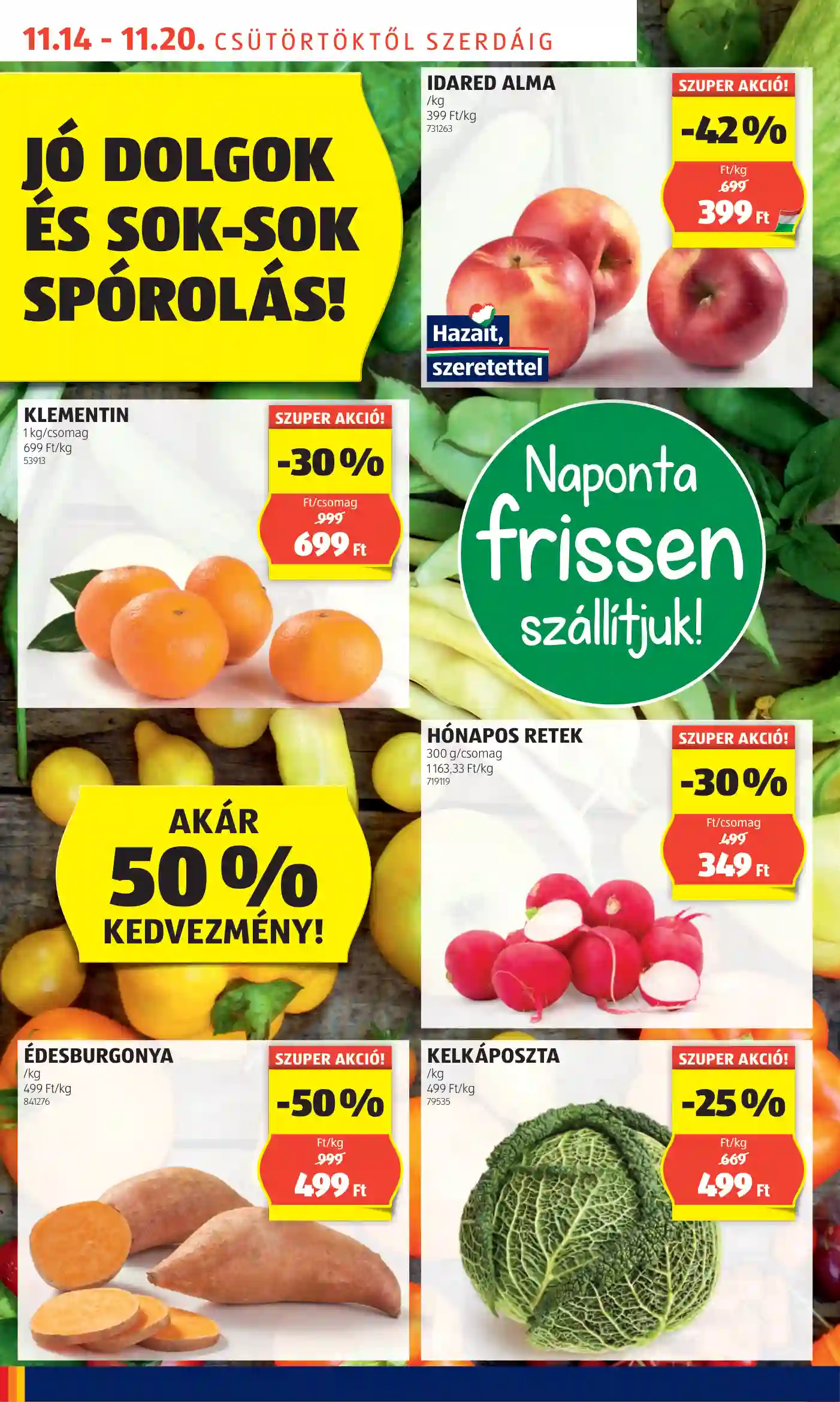 Aldi akciós újság 46. hét (24 oldal)